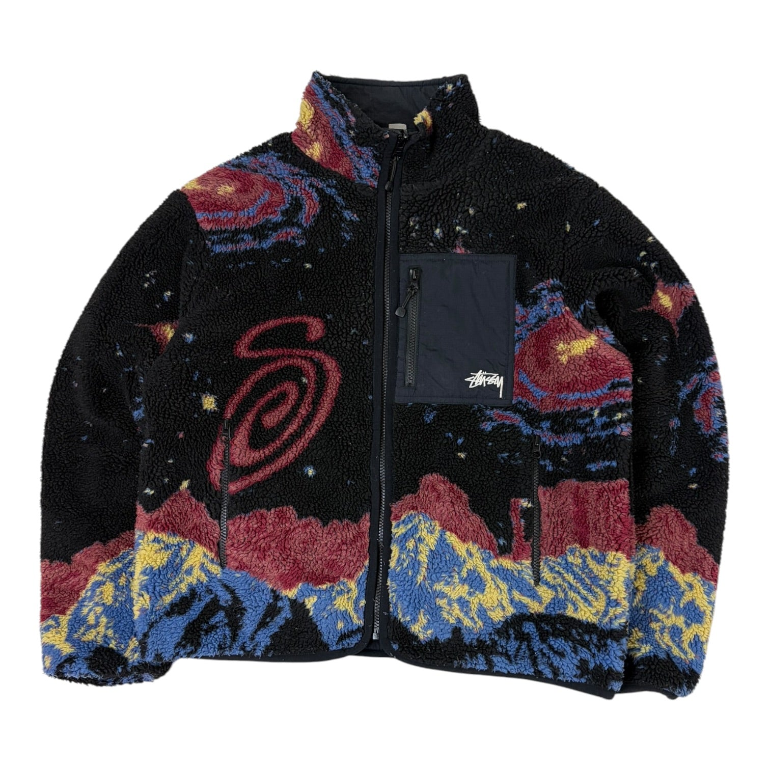Stussy Cosmos Reversible Jacket Multi/Black