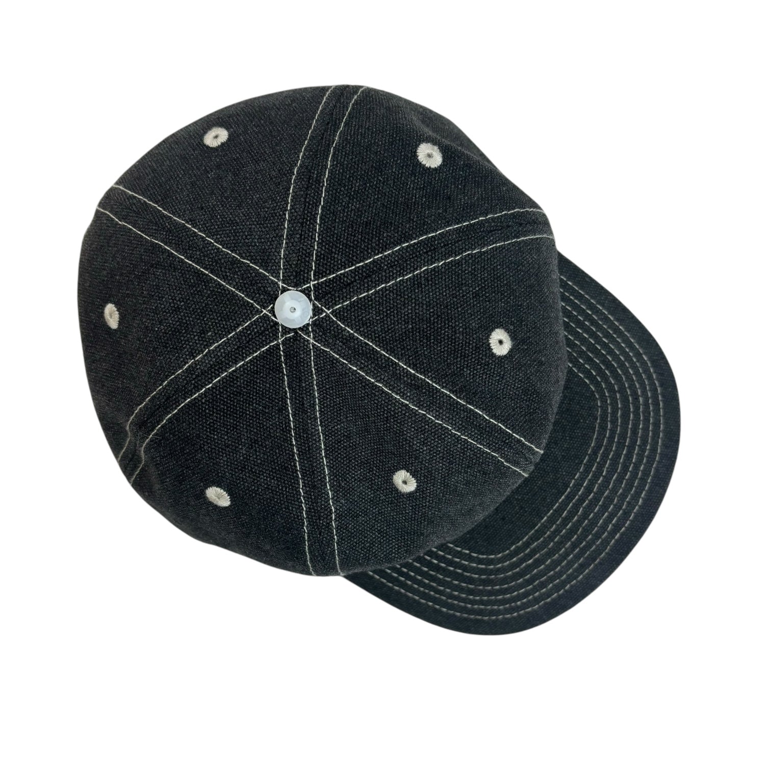 Stussy Contrast Stitch SnapBack Hat Dark Grey