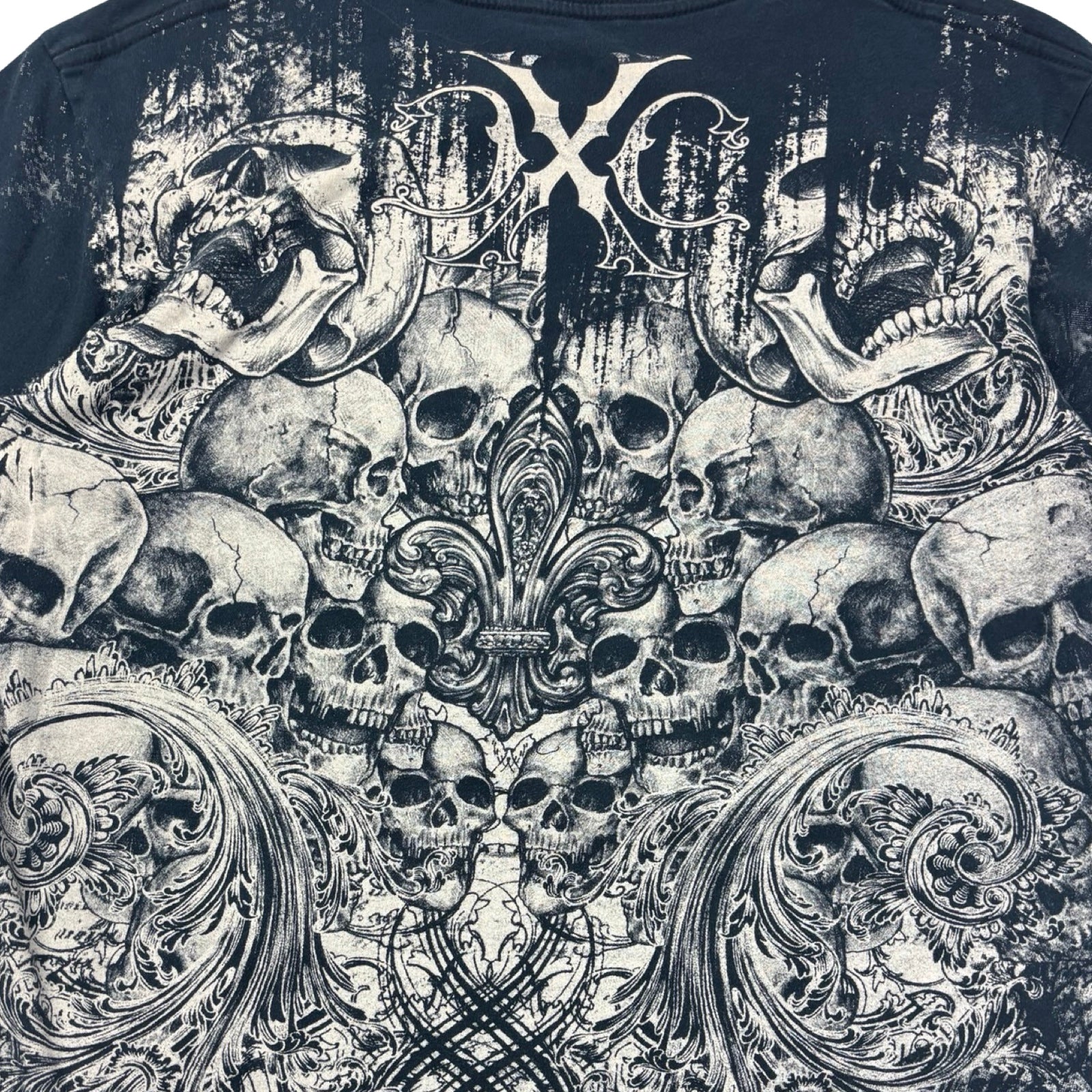 Vintage Y2K Xtreme Couture Offering Skull T-Shirt