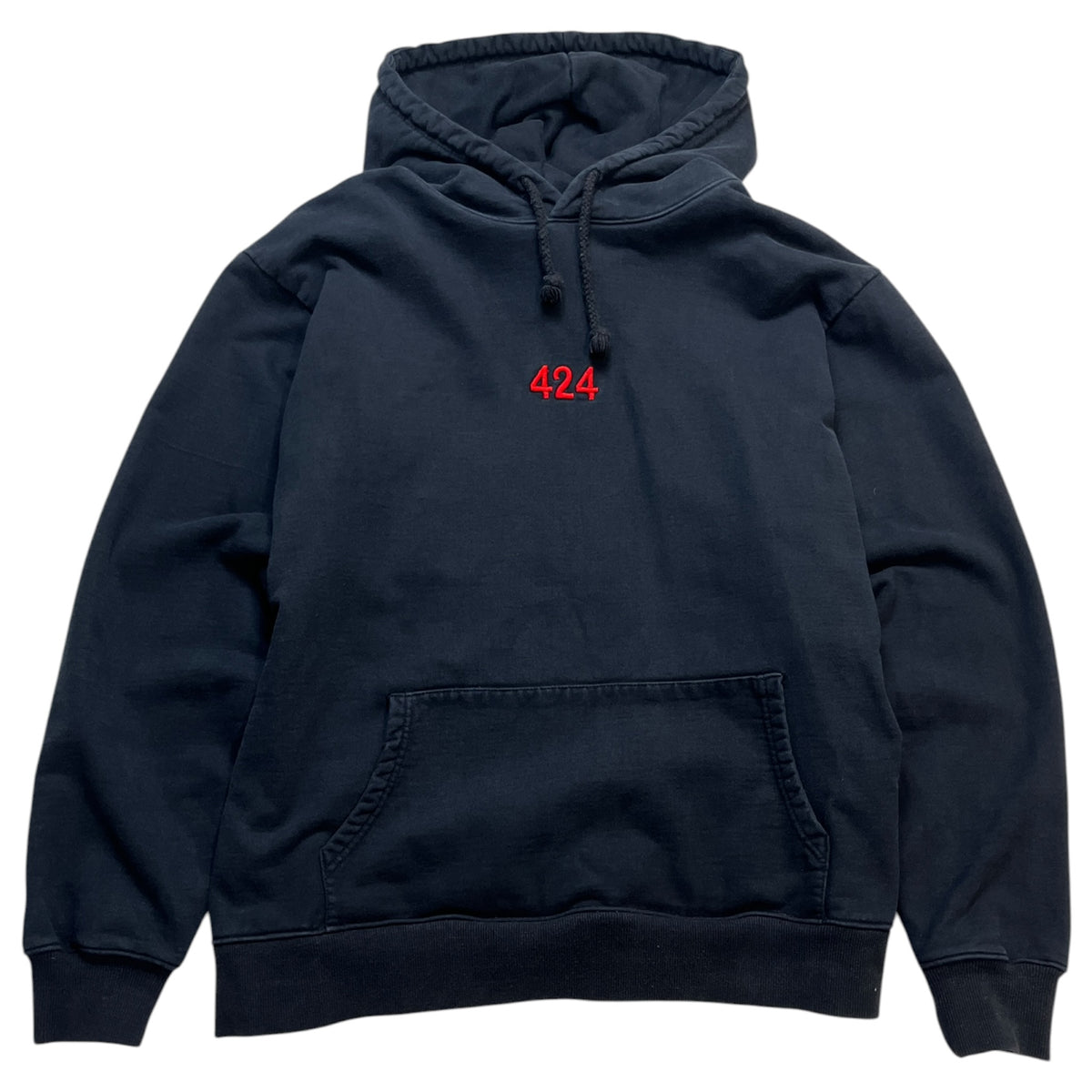 424 Logo Embroidered Graphic Patch Hoodie