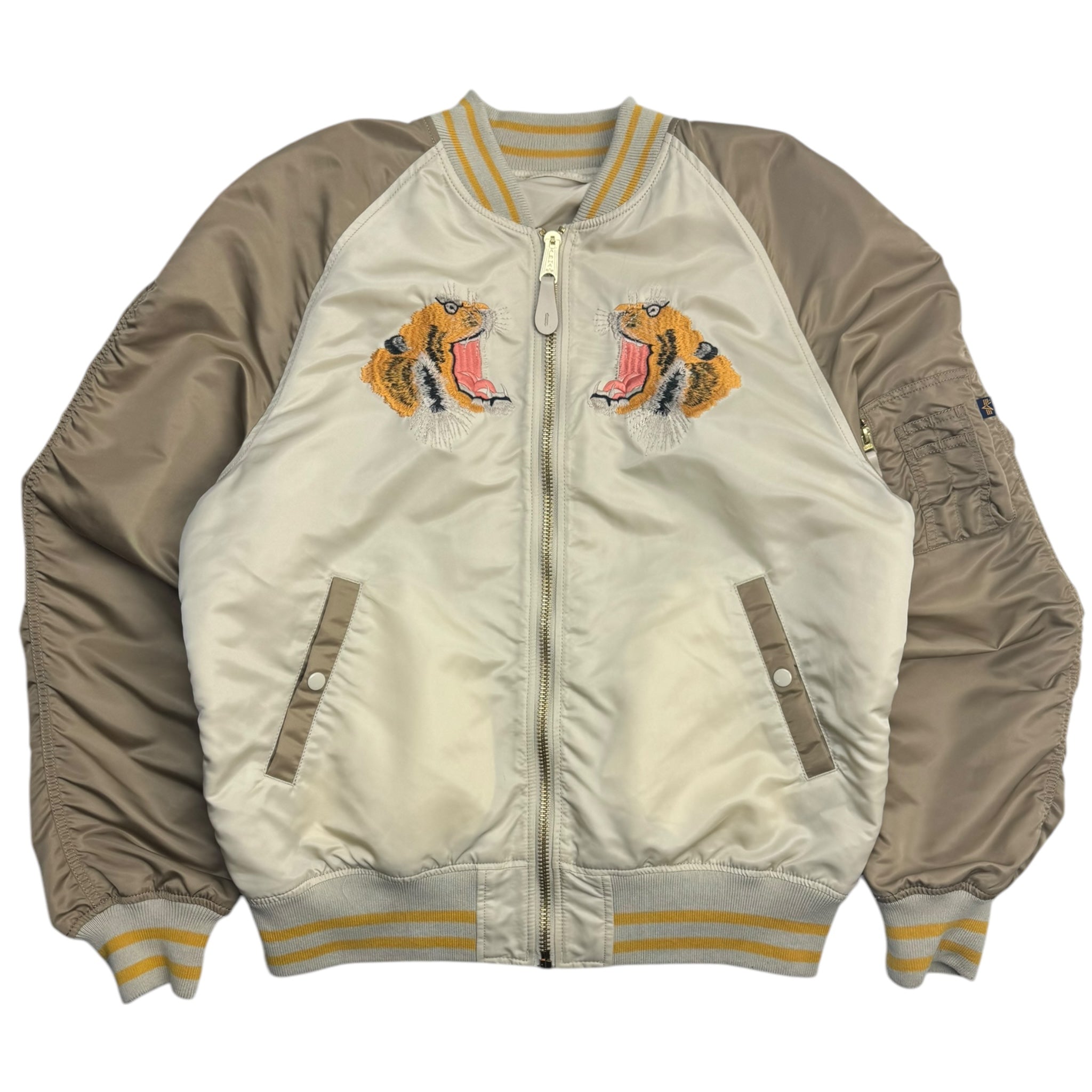 Vintage Alpha Industries Type MA-1 Souvenir Bomber Jacket