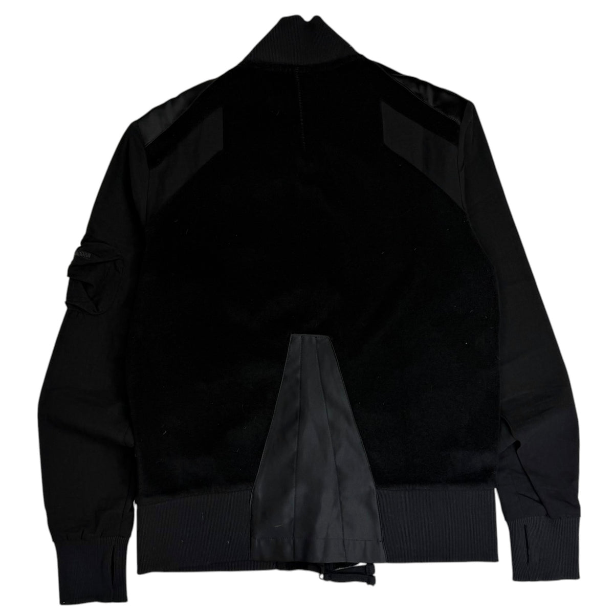 Thom/krom Fleece Hybrid Jacket Black