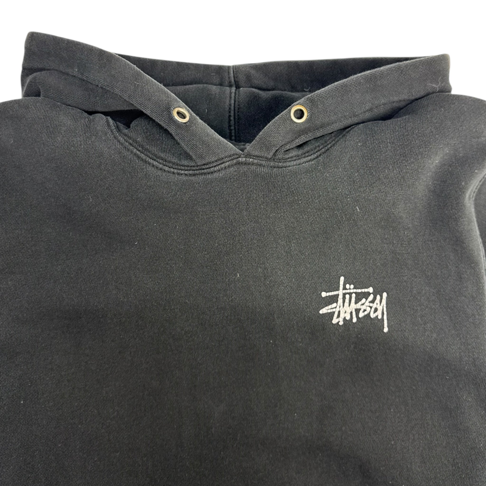 Stussy Basic Logo Hoodie Black