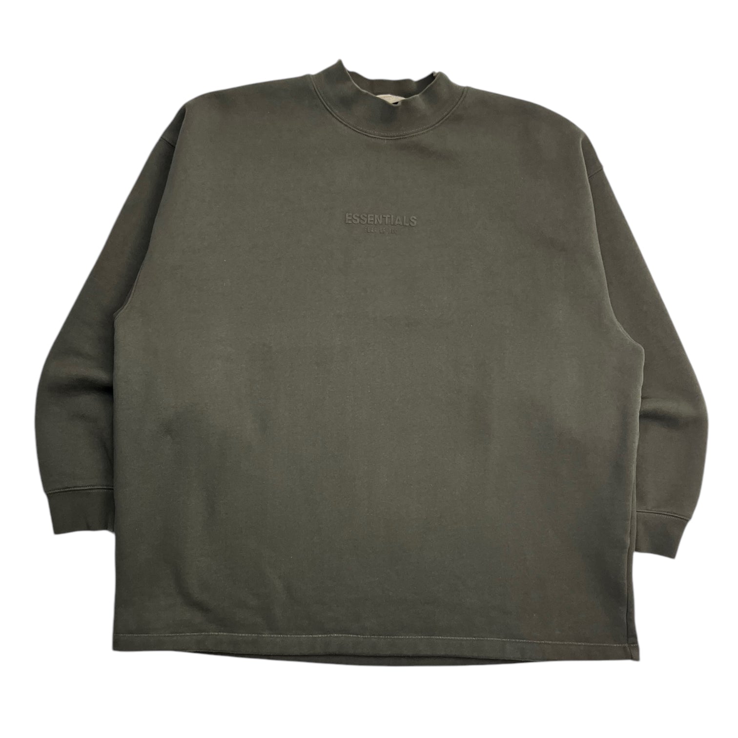 Fear Of God Essentials Relaxed Crew Neck Off Black