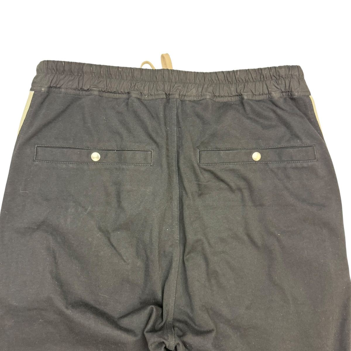 Rick Owens Side Stripe Track Pants Black