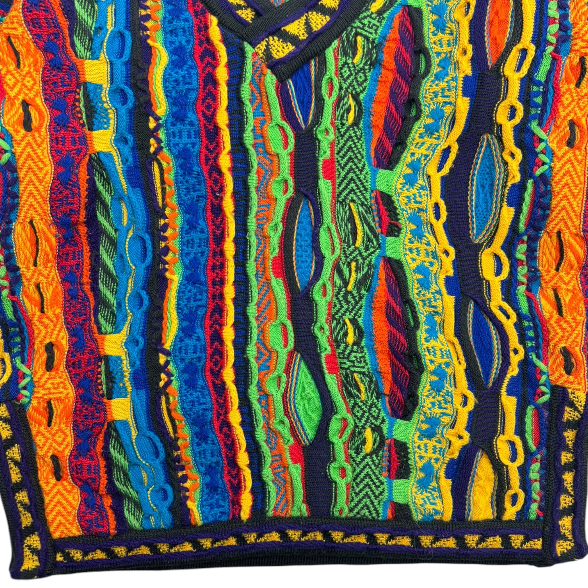 Vintage Coogi 3D Knit Multicolour T-Shirt