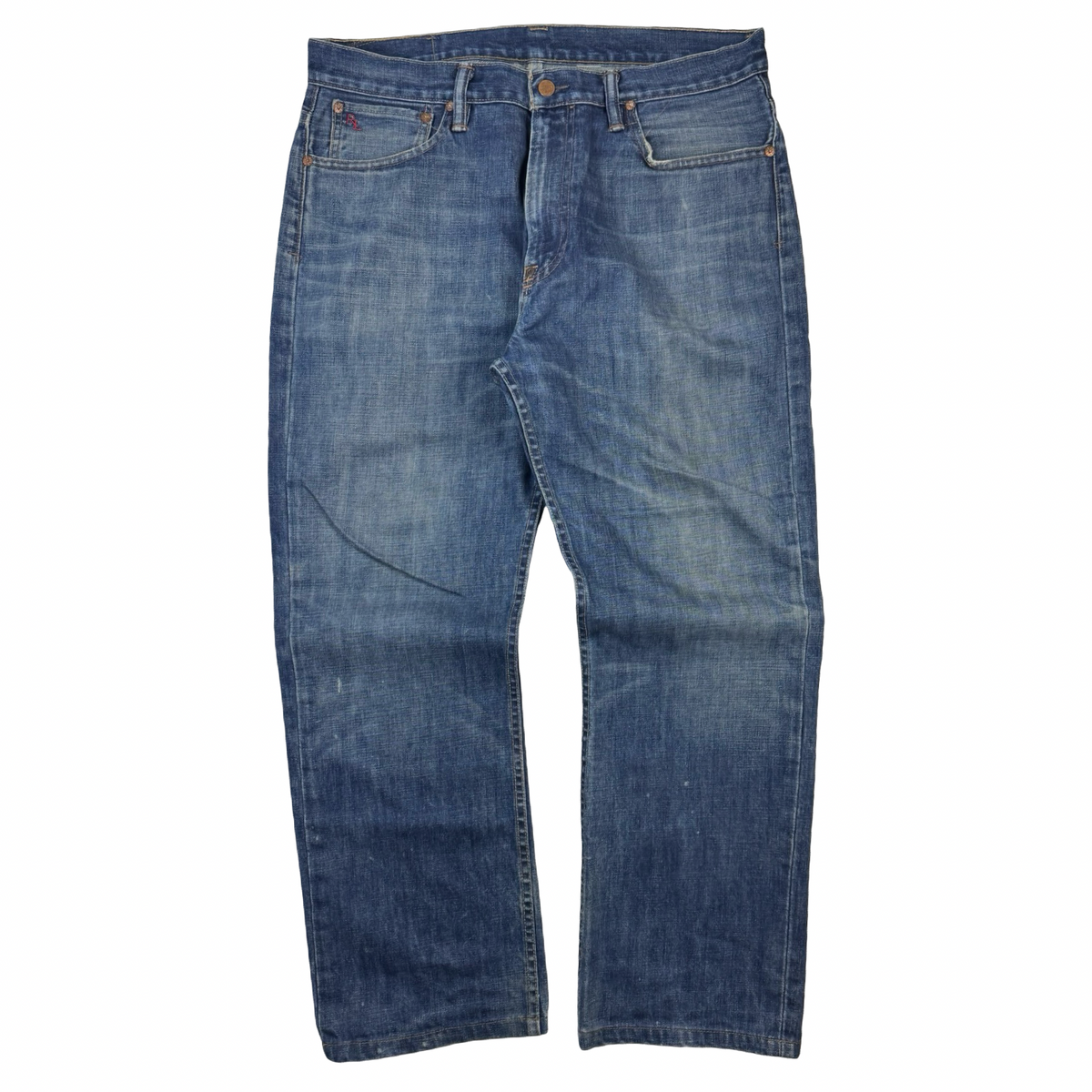 Vintage Polo Ralph Lauren Denim Bottoms Blue Wash