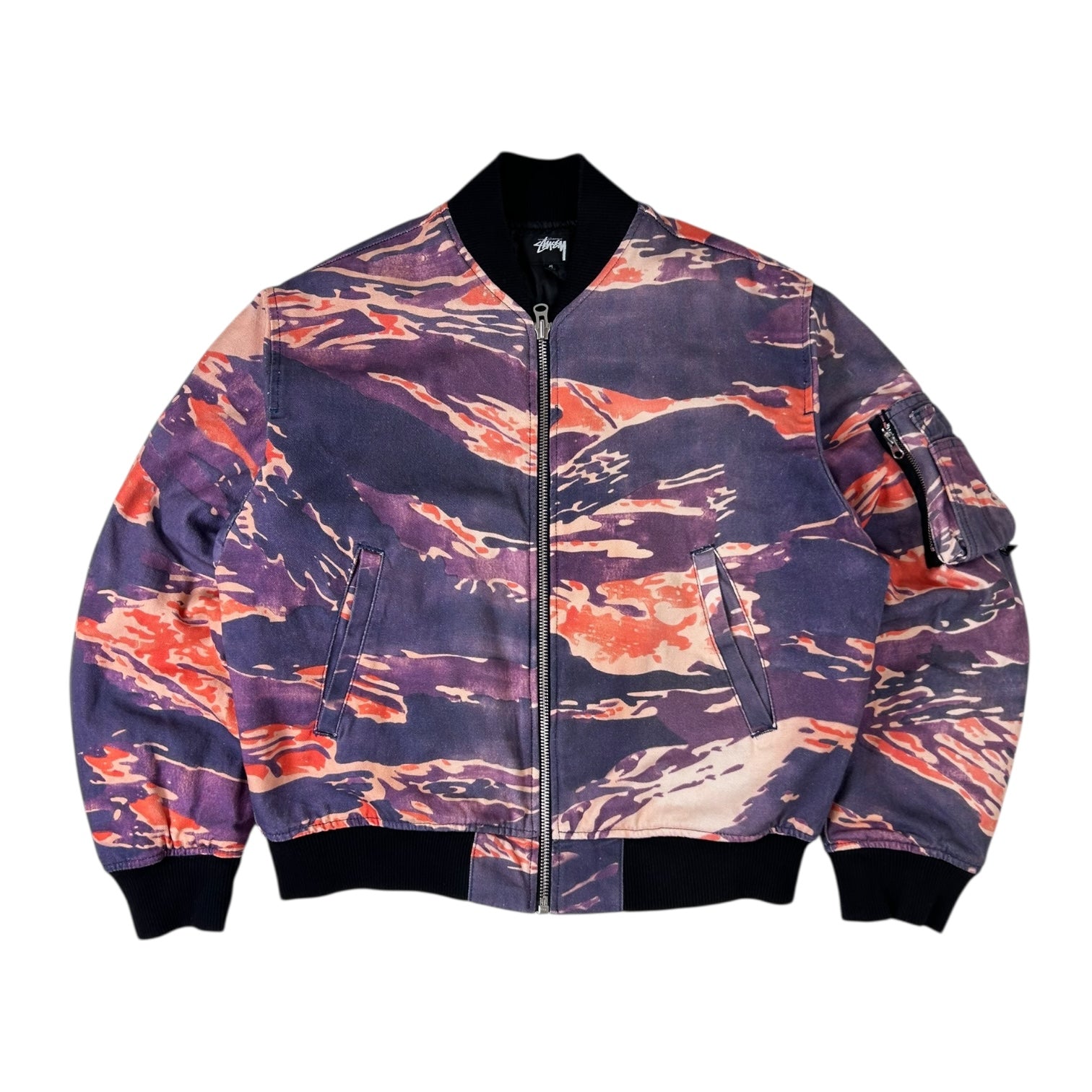 Stussy Tigris Canvas Bomber