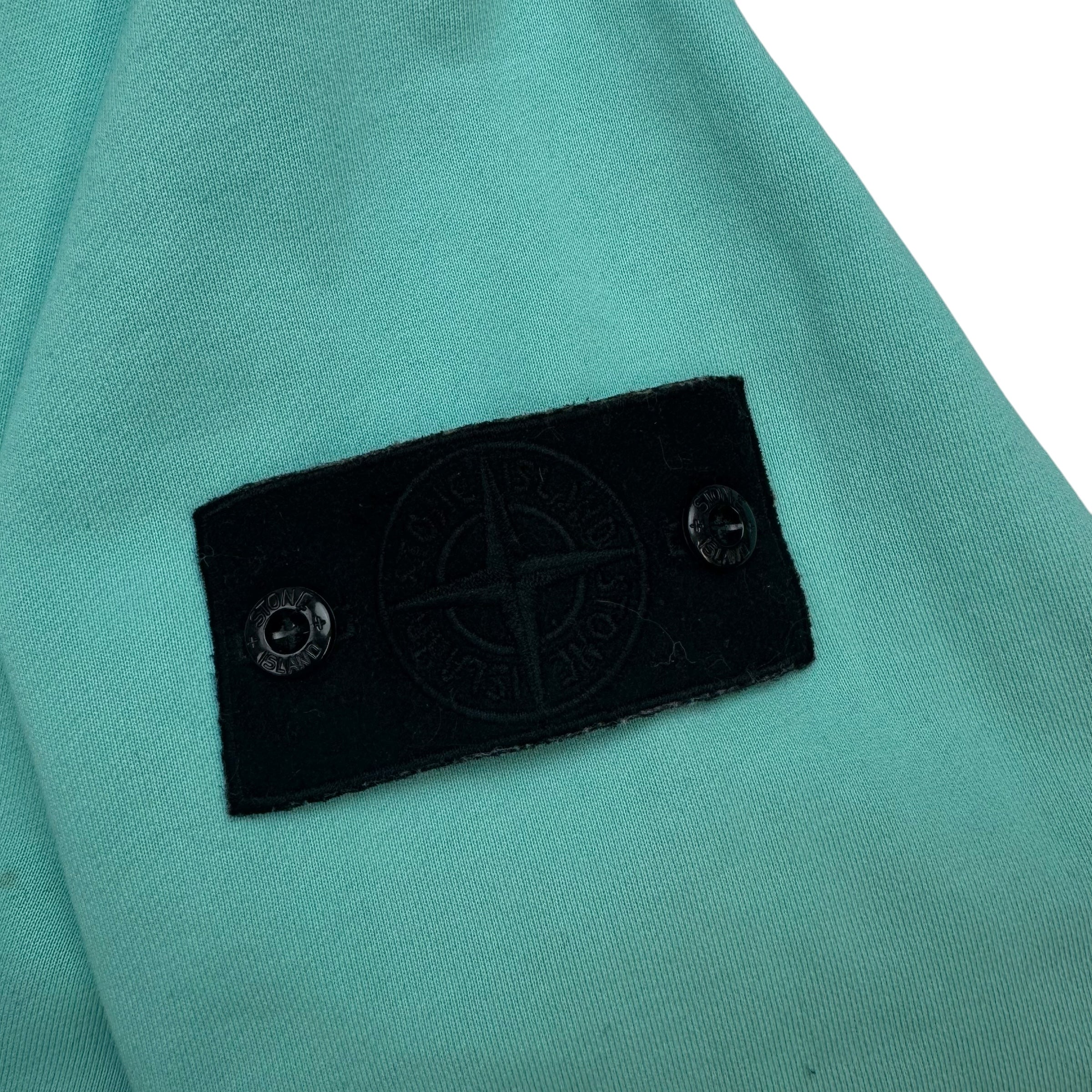 Stone Island Shadow Projects Hoodie Aqua