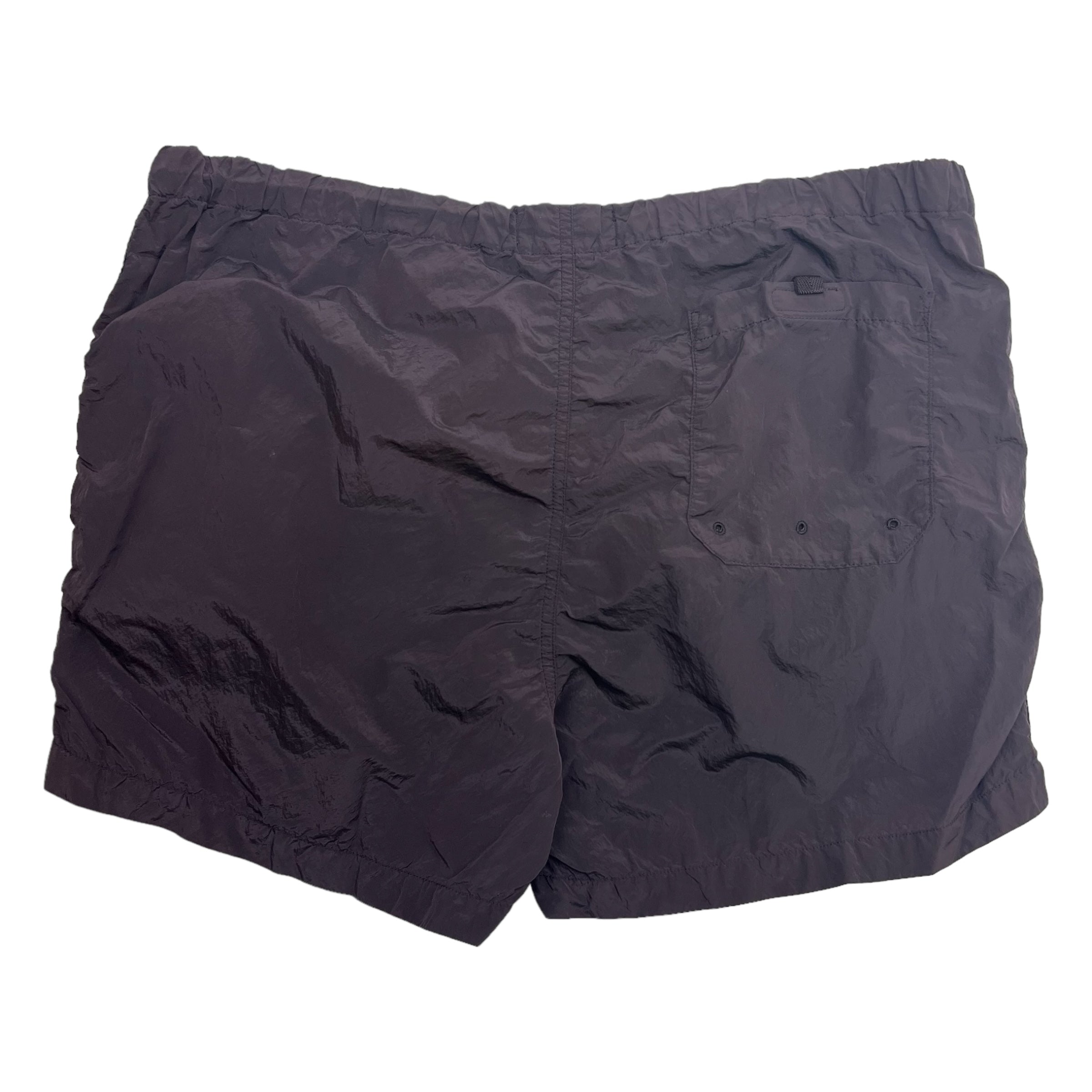 Stone Island Nylon Shorts Burgundy