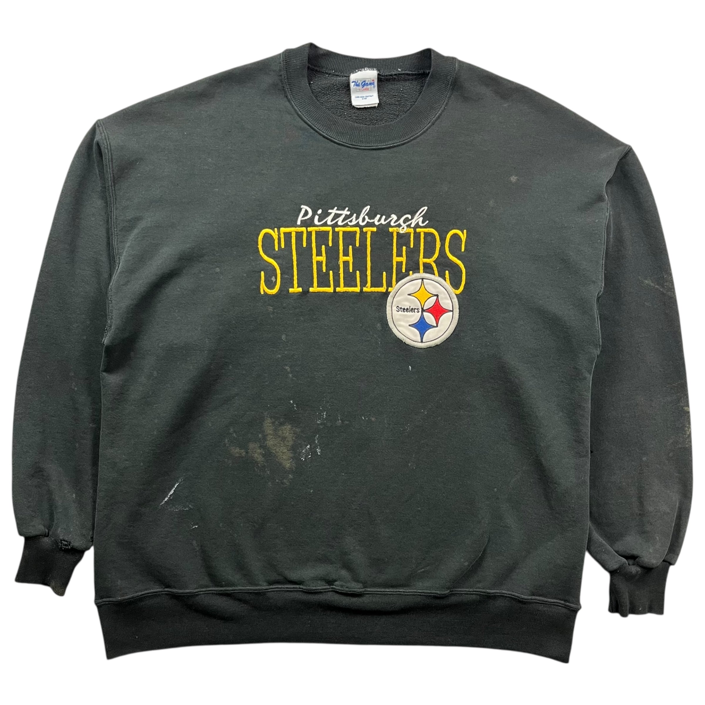 Vintage Pittsburgh Steelers Crewneck Black