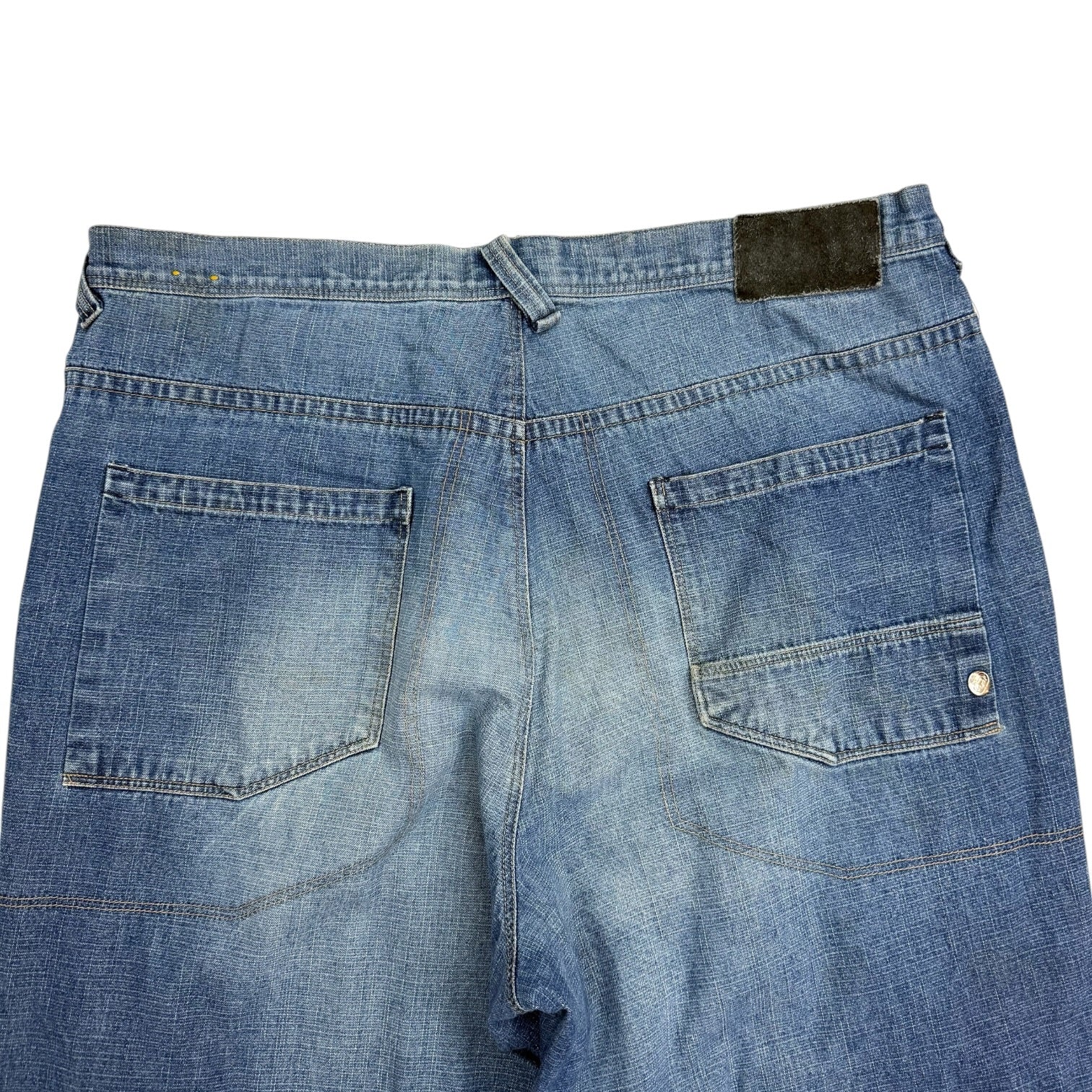 Vintage Y2K ECKO UNLTD Baggy 5 Pocket Denim Pants Dark Wash