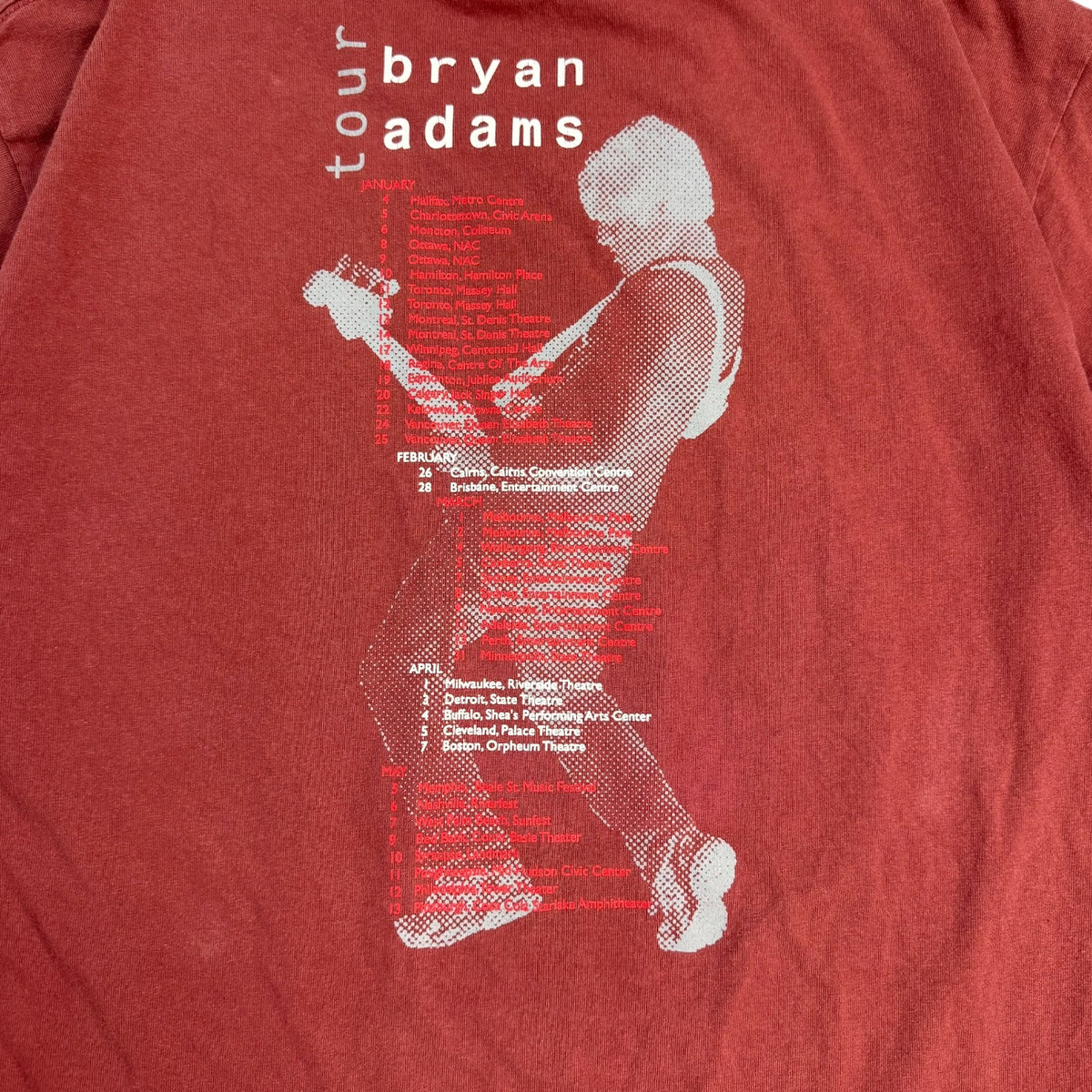 1990s Bryan Adams Tour Tee Red