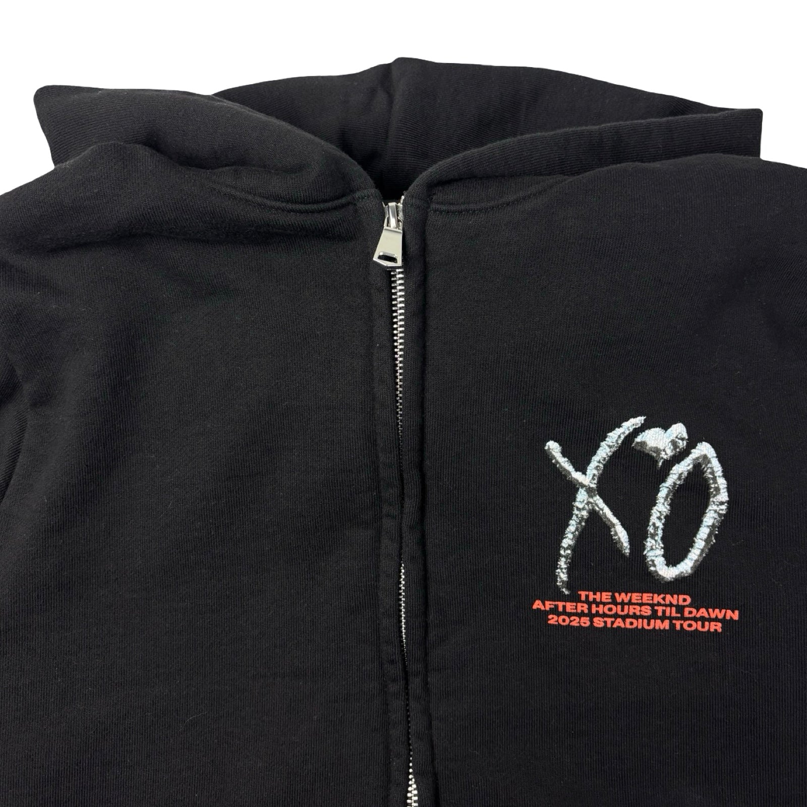 The Weeknd After Hours Till Dawn XO Tour Zip Hoodie Black