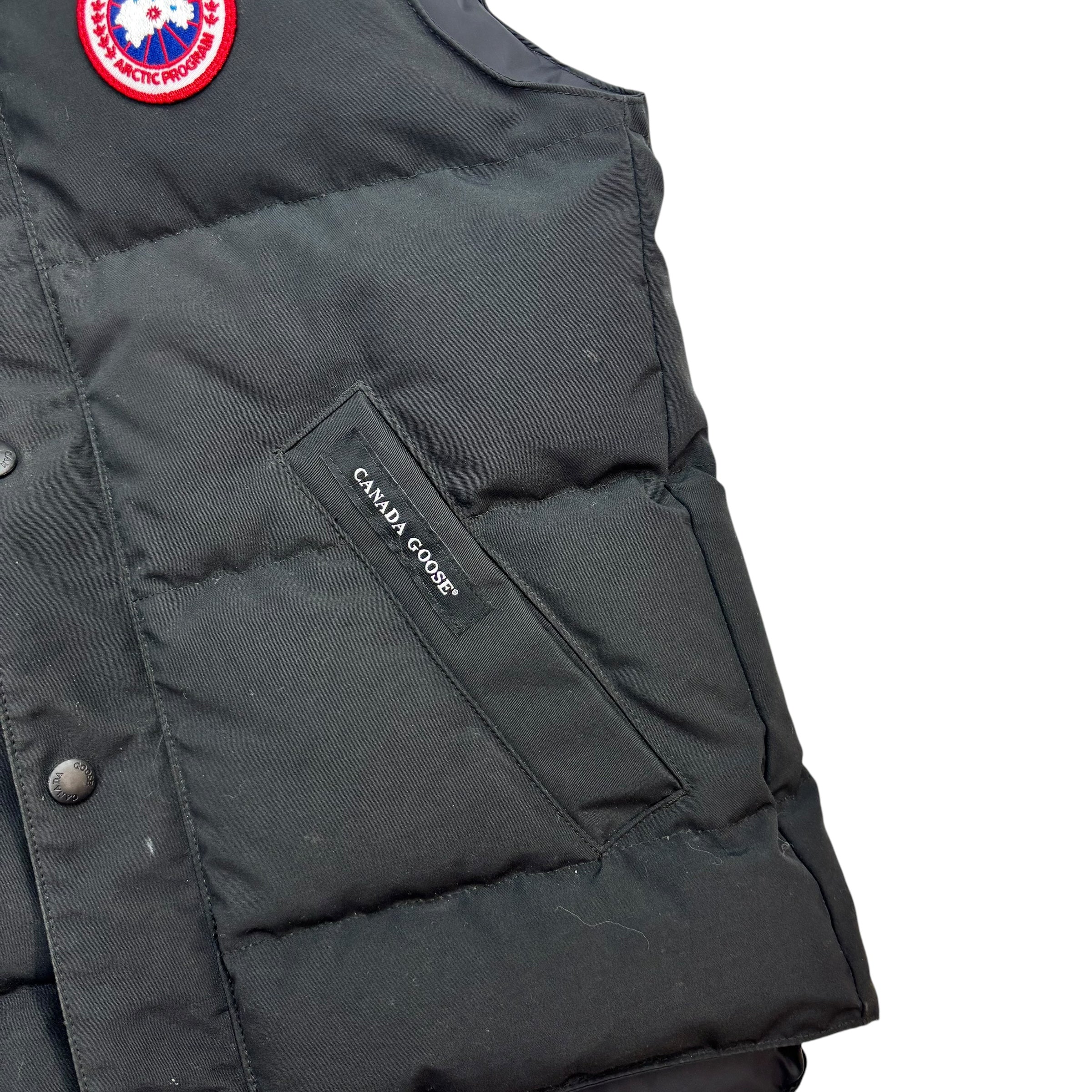 Canada Goose Puffer Vest Black