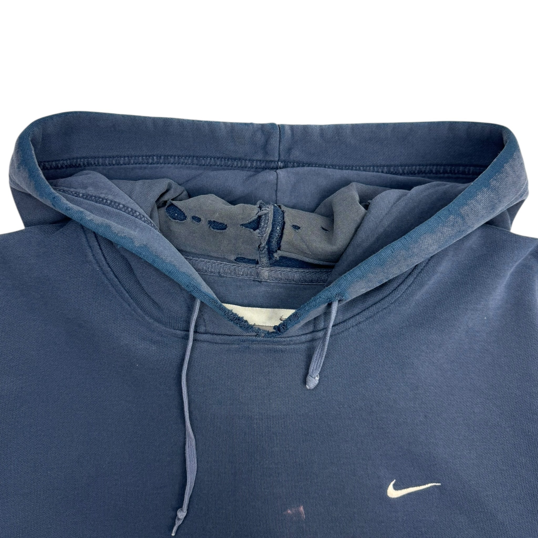 Vintage Nike Side Swoosh Distressed Pullover Hoodie