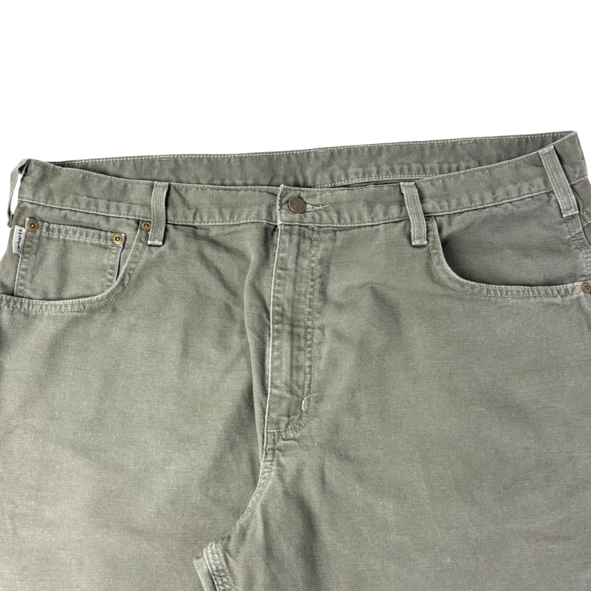Vintage Carhartt Carpenter Pant Faded Olive