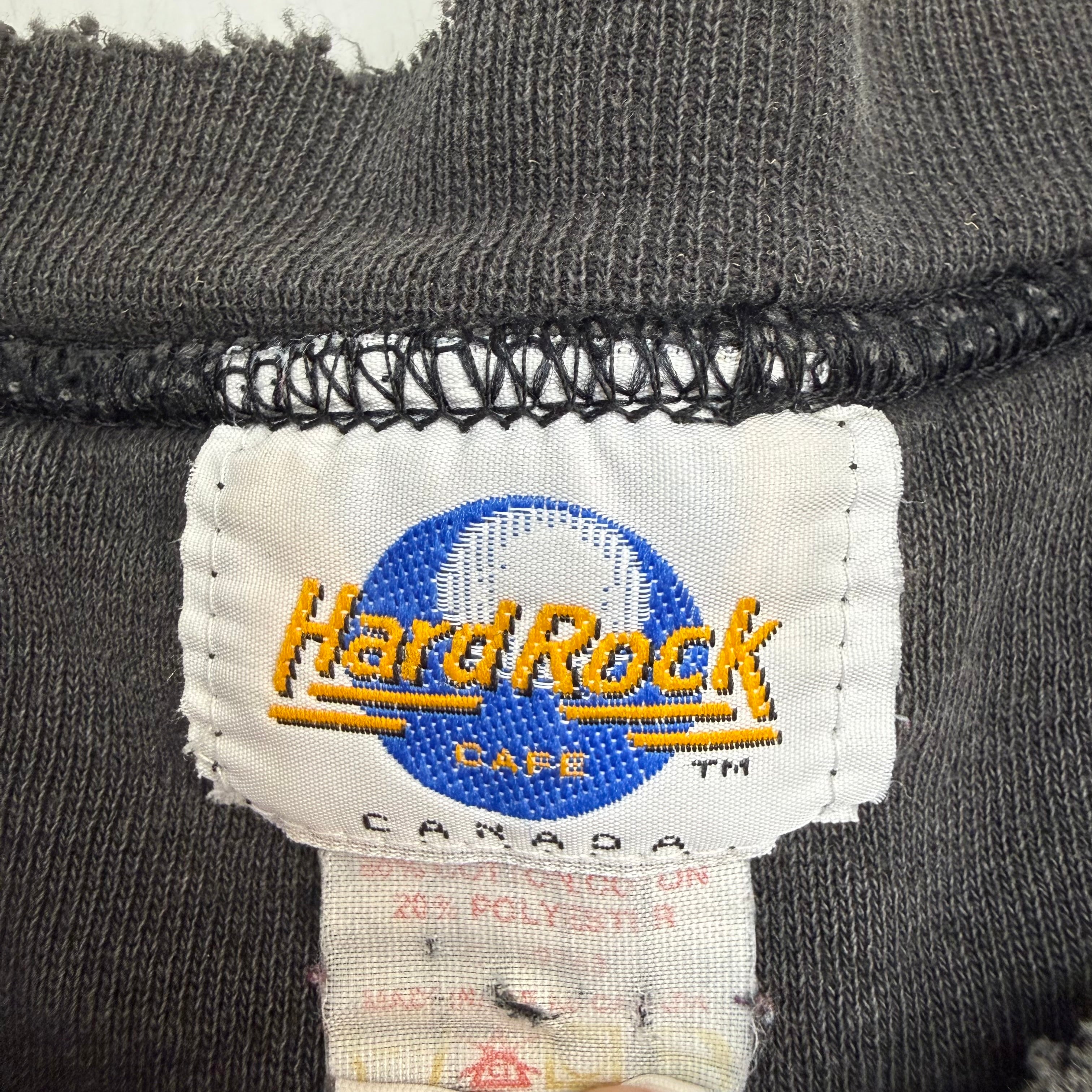 Vintage Hard Rock Cafe Banff Crewneck Grey