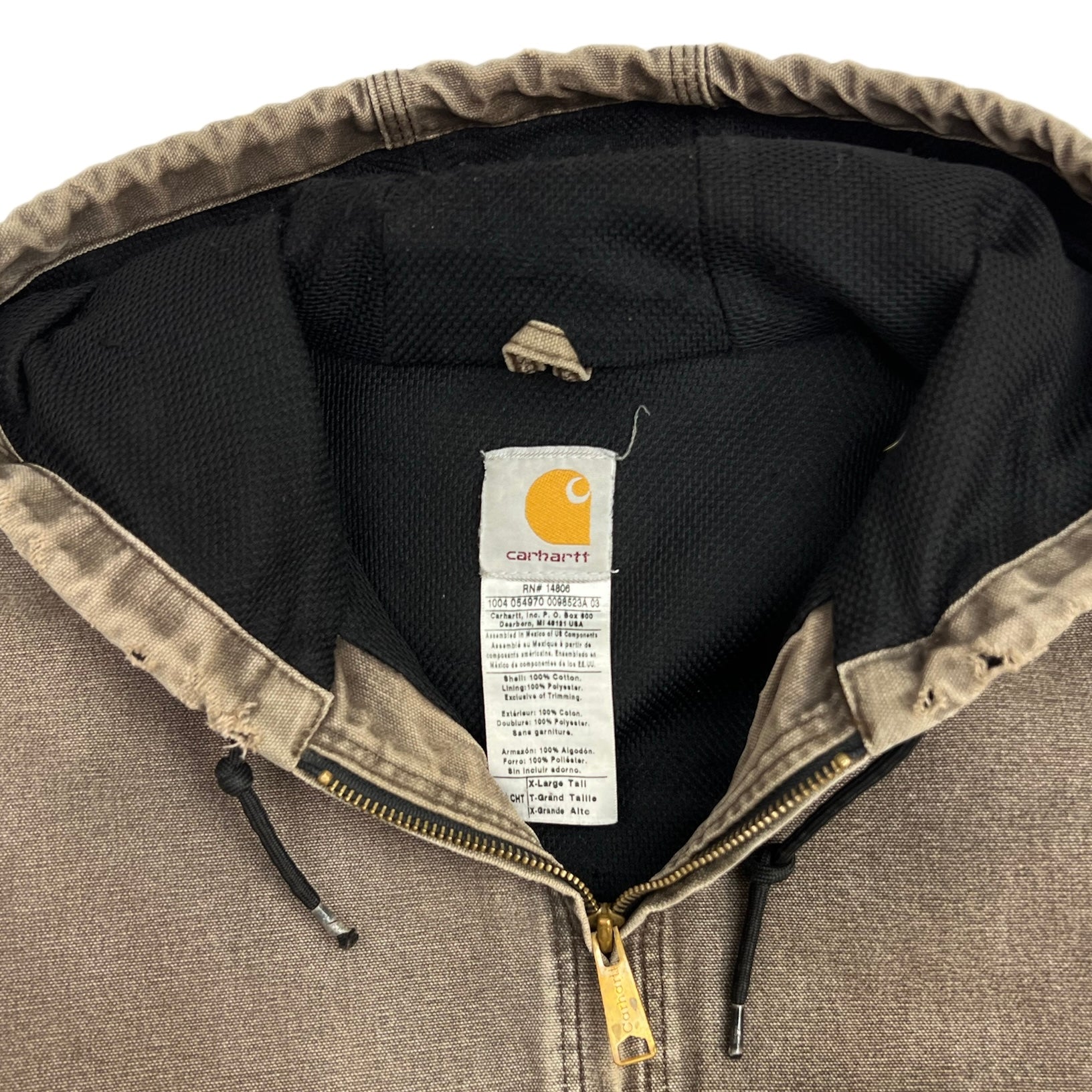 Vintage Carhartt Active Jacket Brown