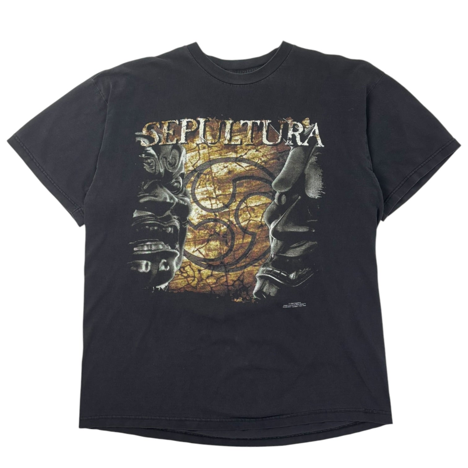 1998 Sepultura ‘Against’ Album Promo T-Shirt Washed Black