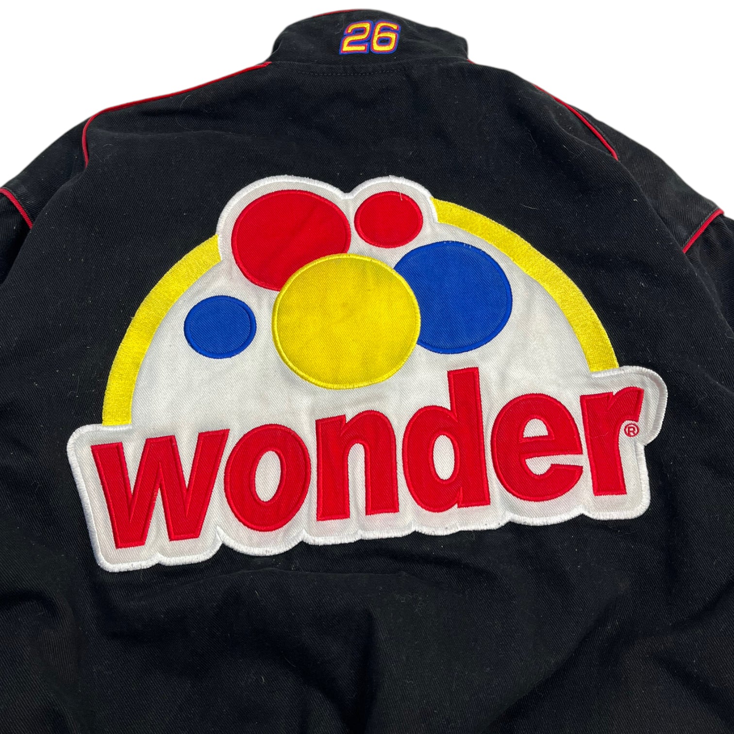 Vintage Talladega Nights Ricky Bobby WONDER Jeff Hamilton Jacket