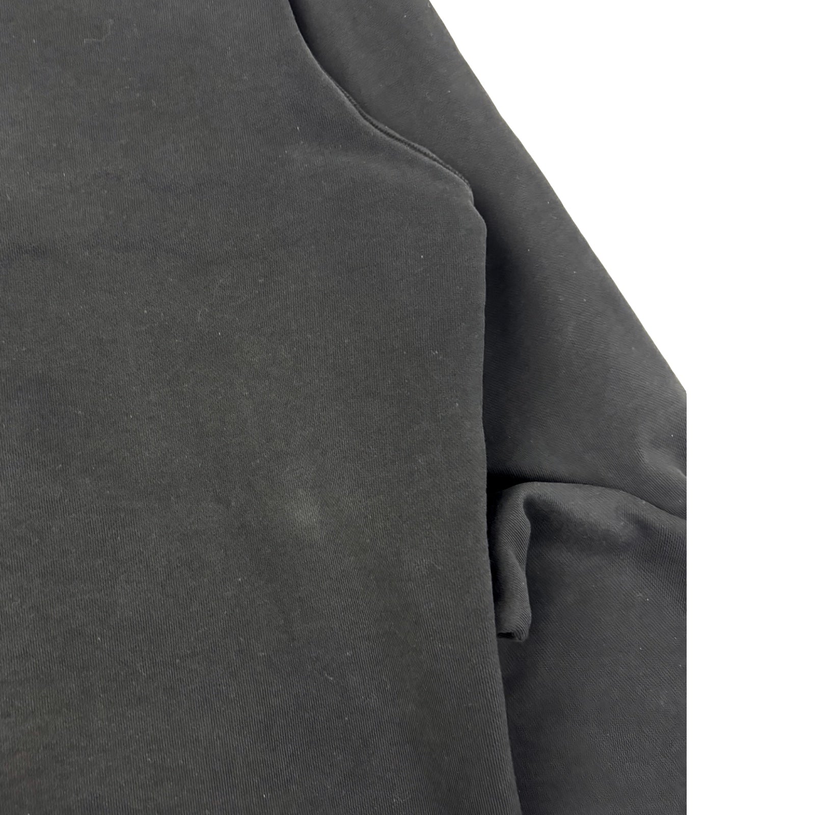 Stone Island Fleece Hoodie Black