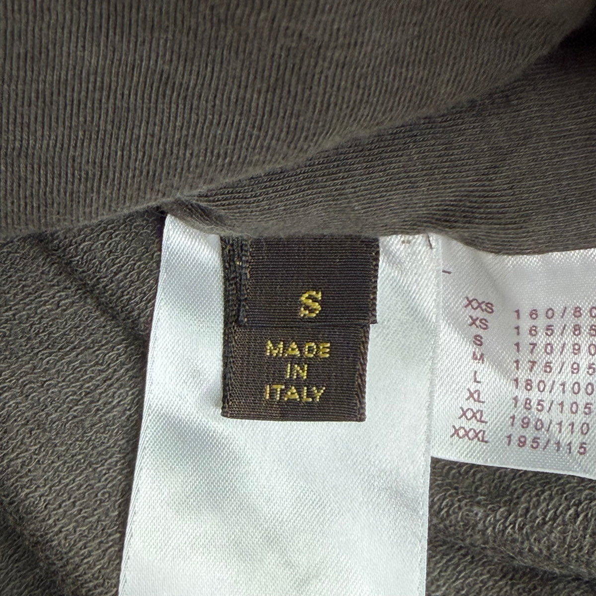 Louis Vuitton Button Up Hooded Cardigan Brown