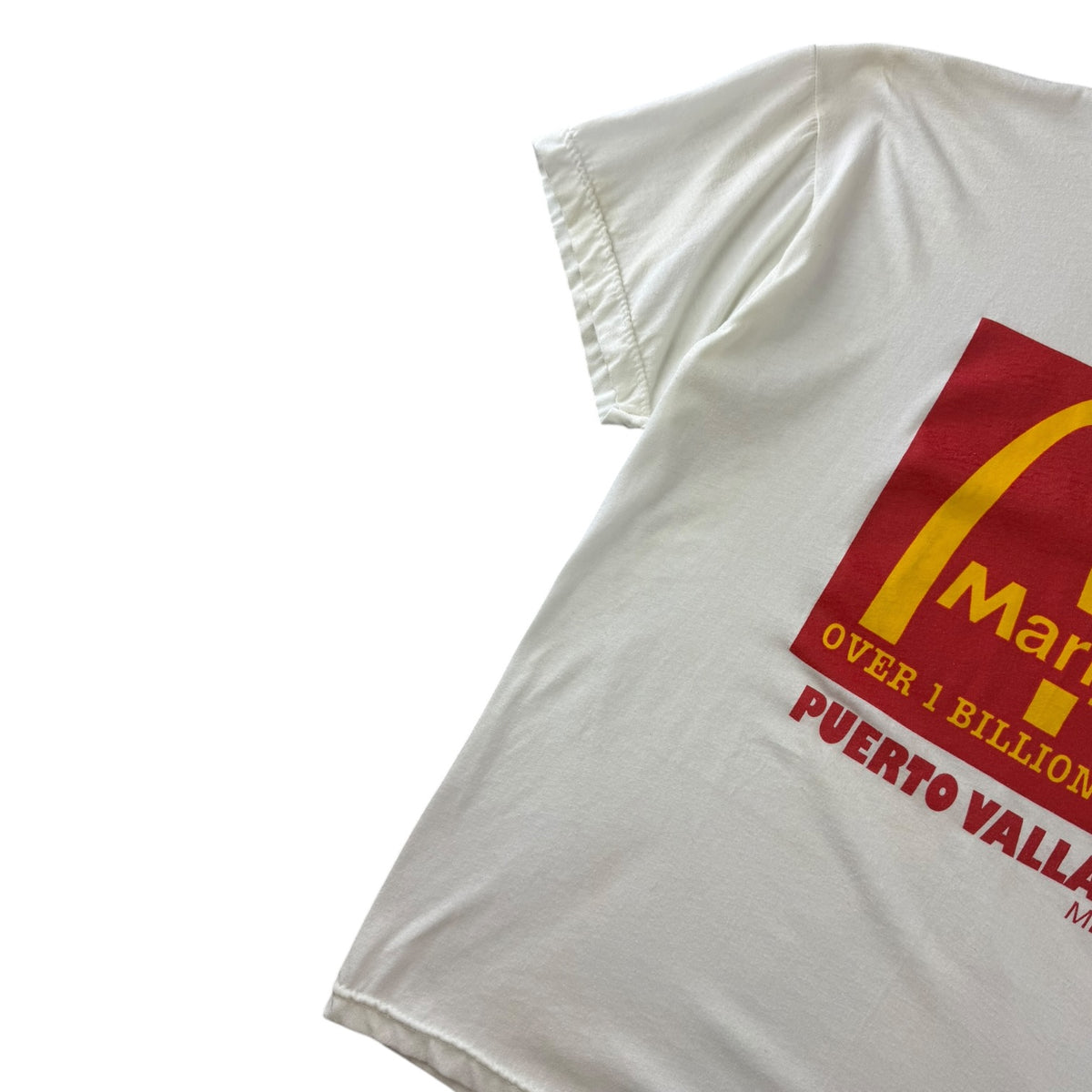 Vintage 90s Marijuana “Over 1 Billion Stoned” McDonalds Parody Tee