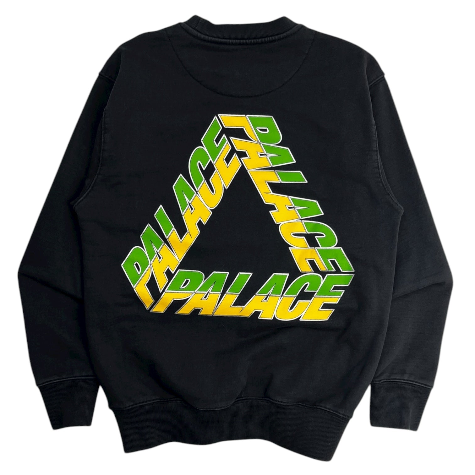 Palace Skateboards Spilt P3 Crewneck Black