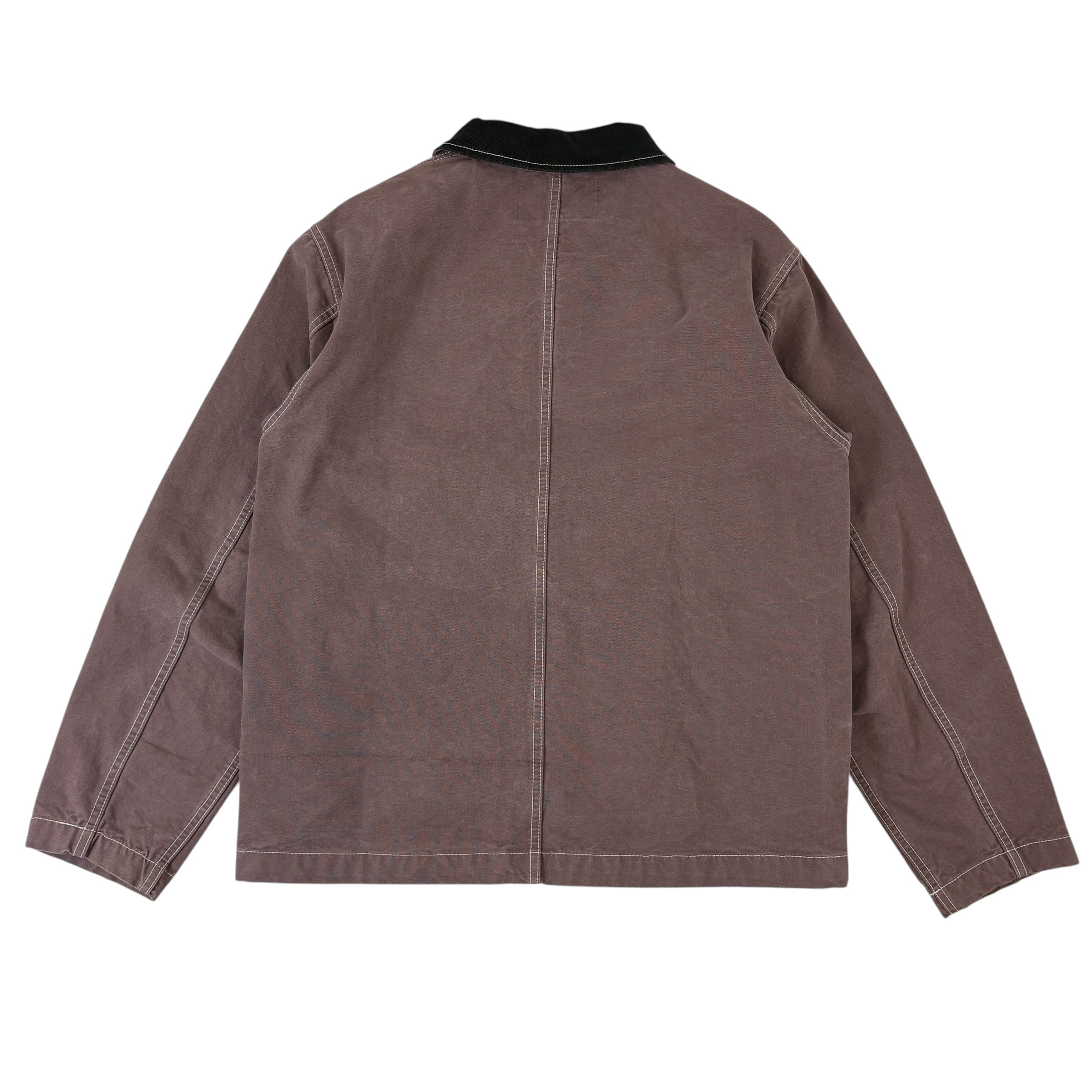 Stussy Brushed Moleskin Chore Jacket Cognac
