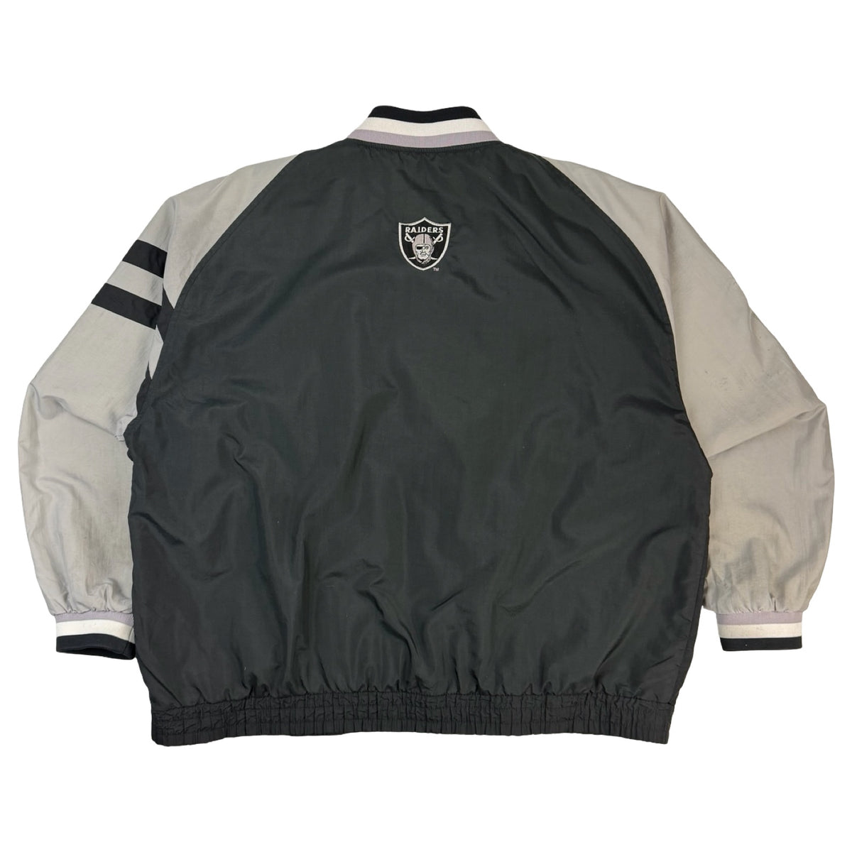 Vintage Oakland Raiders Pro Player Bomber NFL Jacket Black