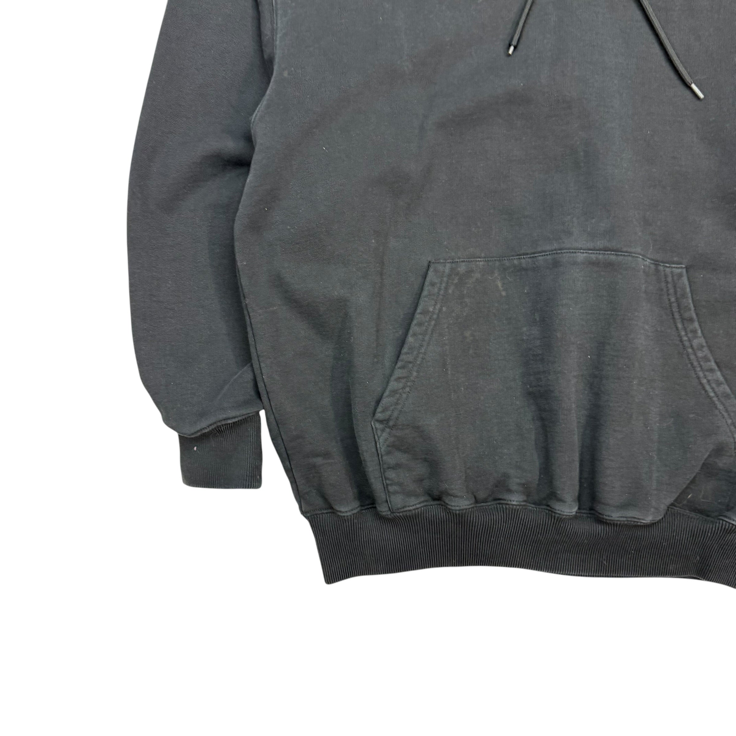 Balenciaga Logo Hood Hoodie Black