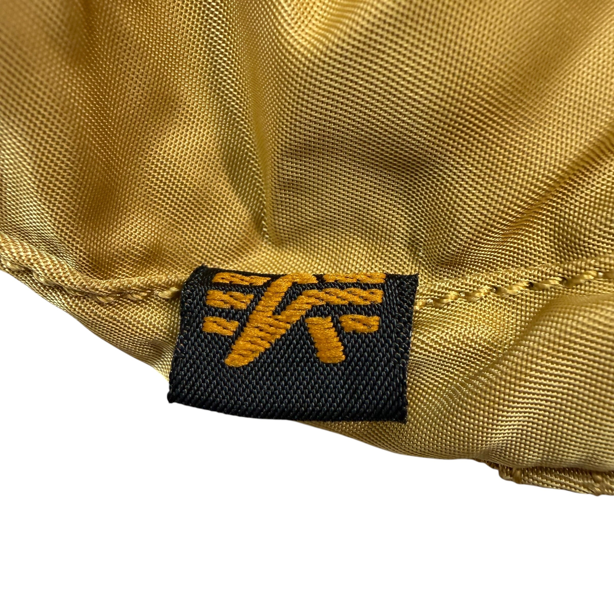 Vintage Alpha Industries MA-1 Bomber Jacket Mustard