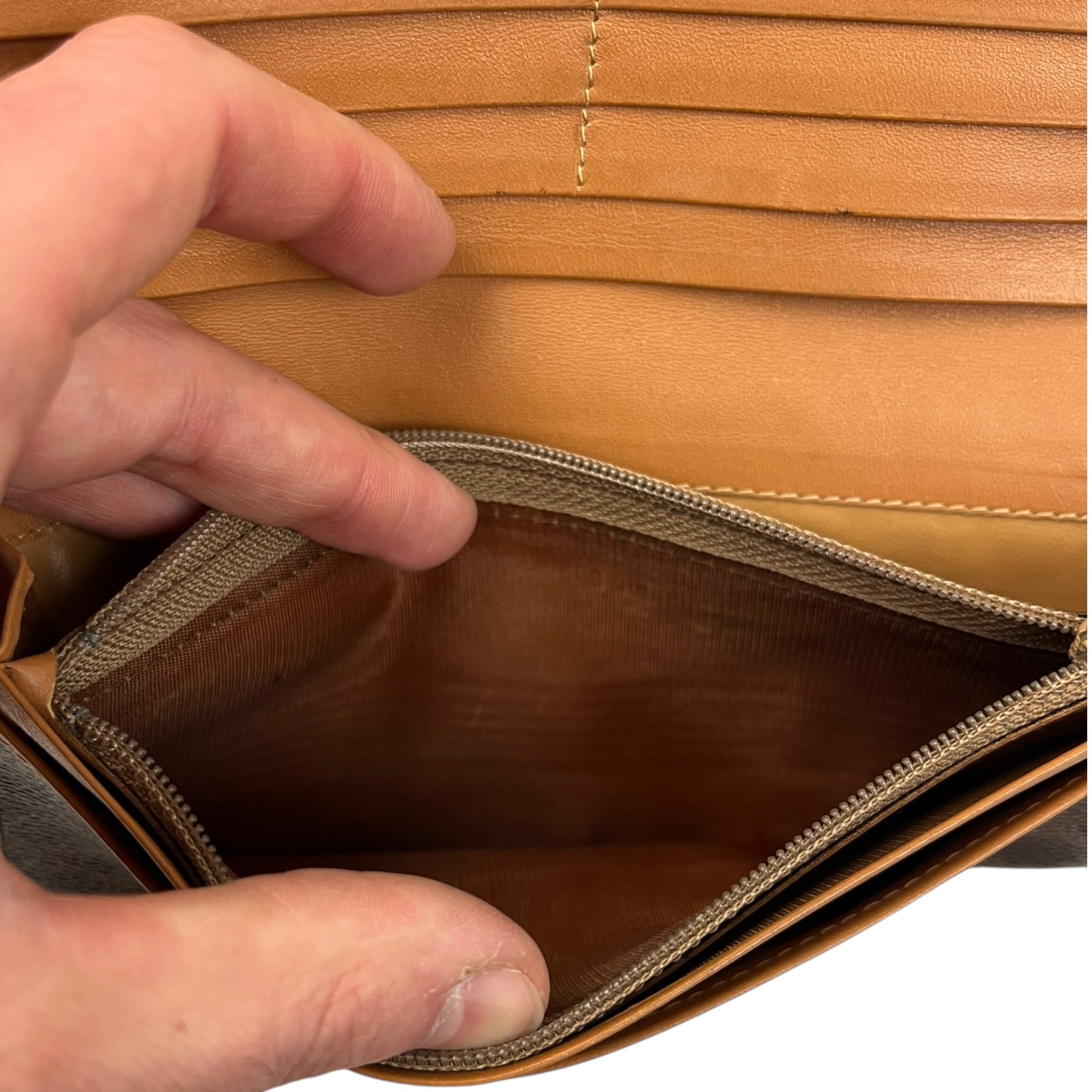 Celine Macadam Bifold Monogram Thin Wallet