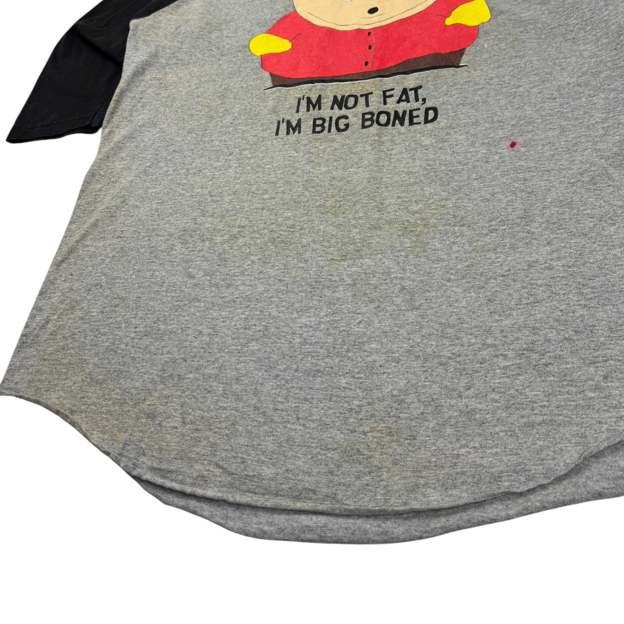 1997 South Park “I’m Not Fat…” Raglan S/S T-Shirt