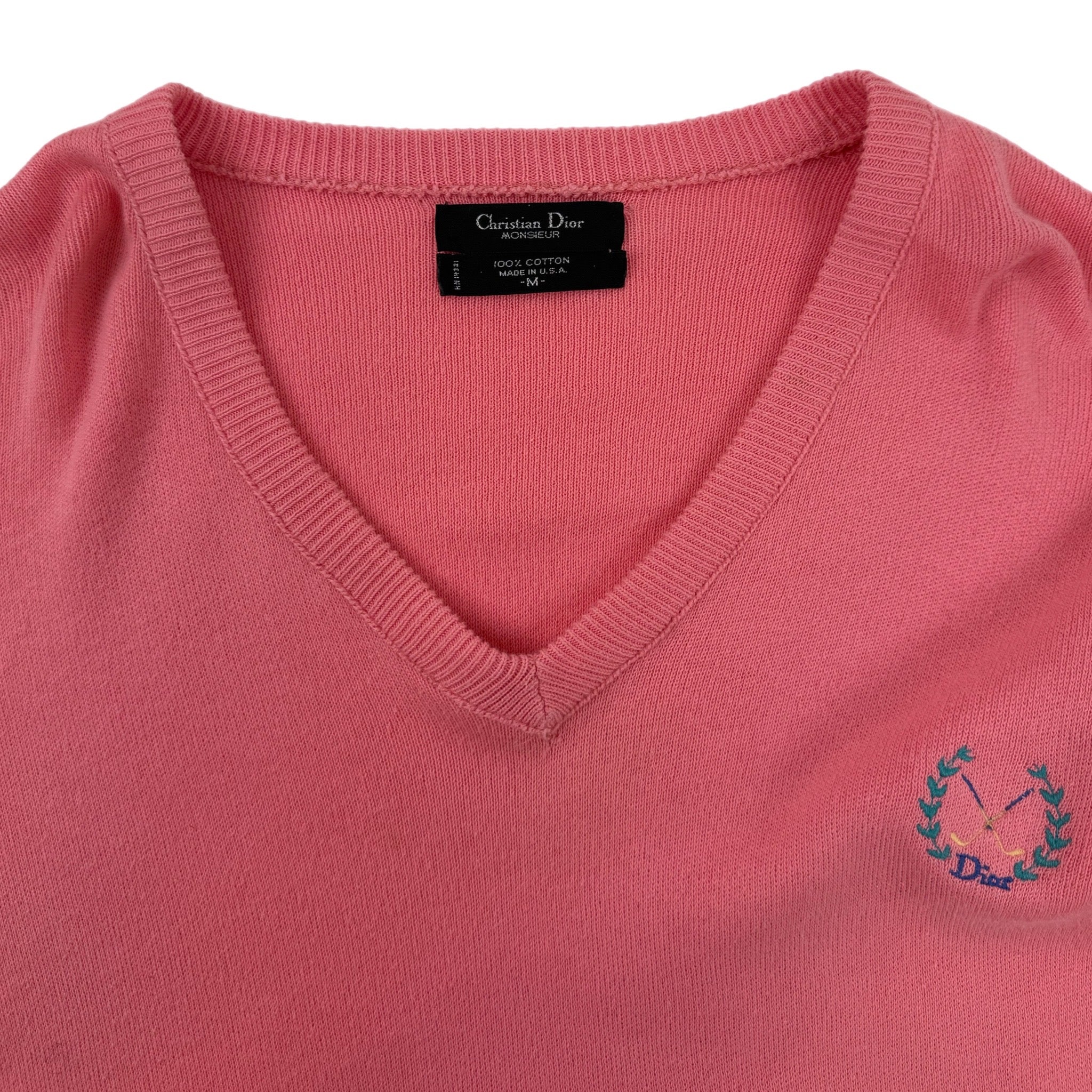 Vintage Dior Monsieur Crewneck Pink