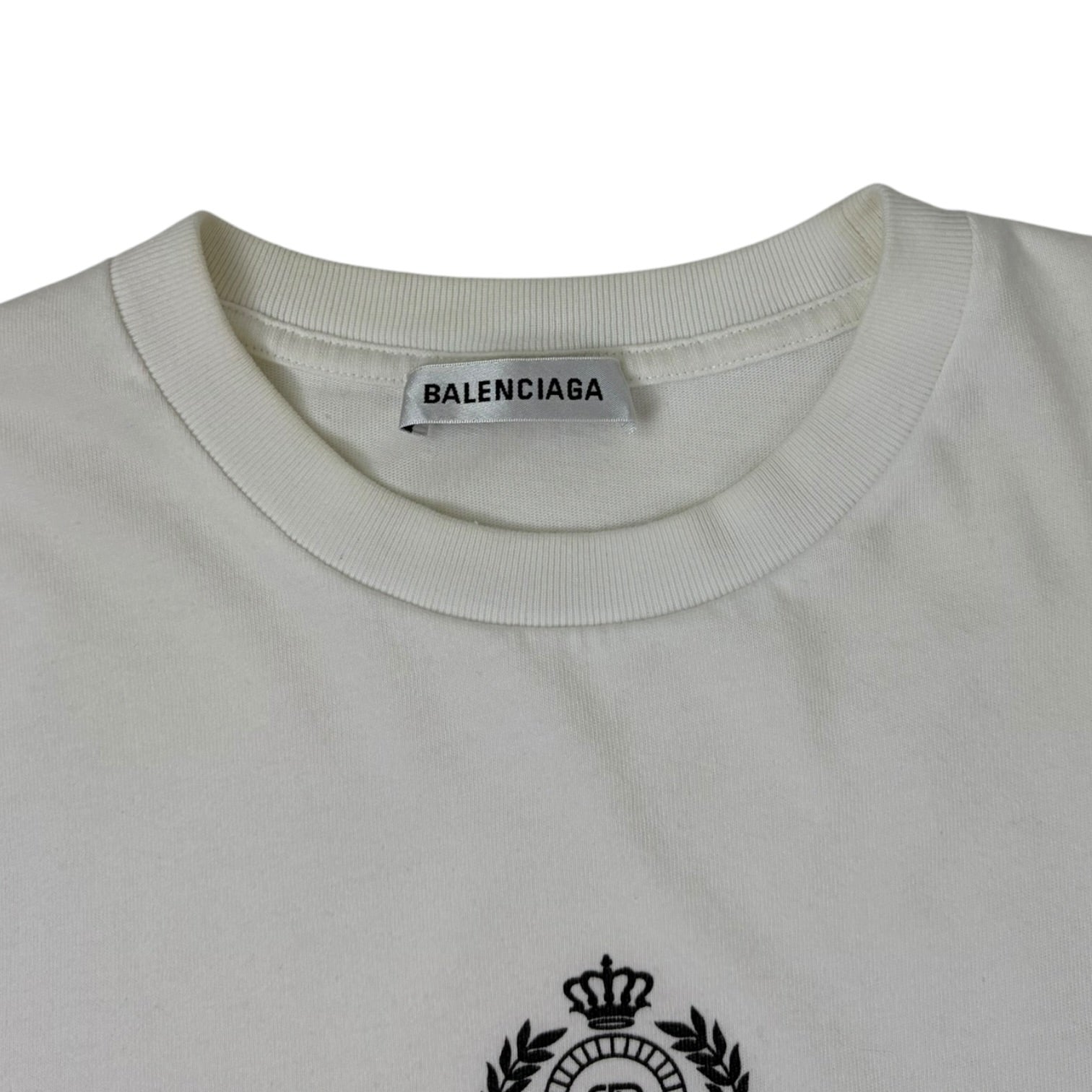 Balenciaga Paris Laurel T-Shirt White