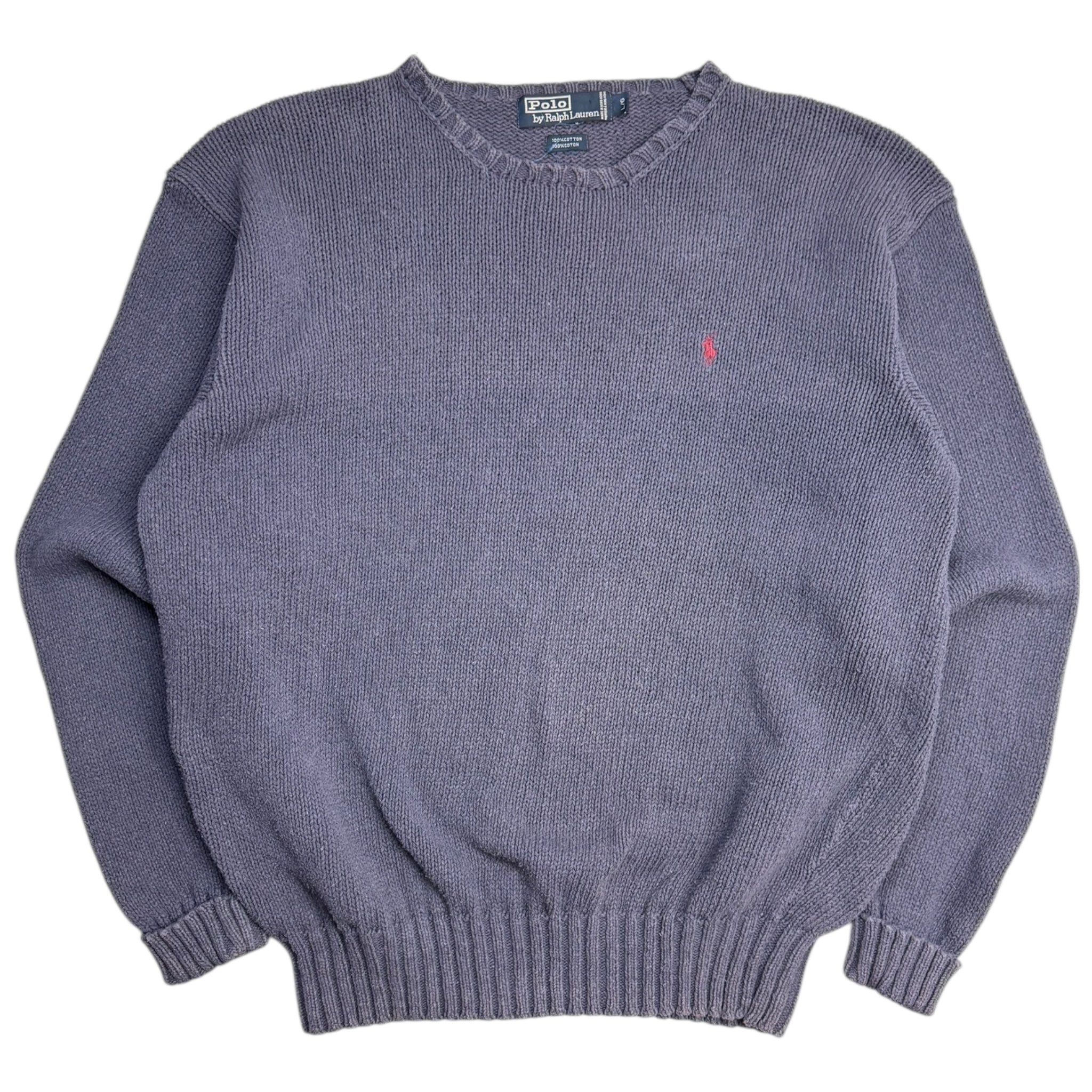 Vintage Polo Ralph Lauren Knit Crewneck Purple