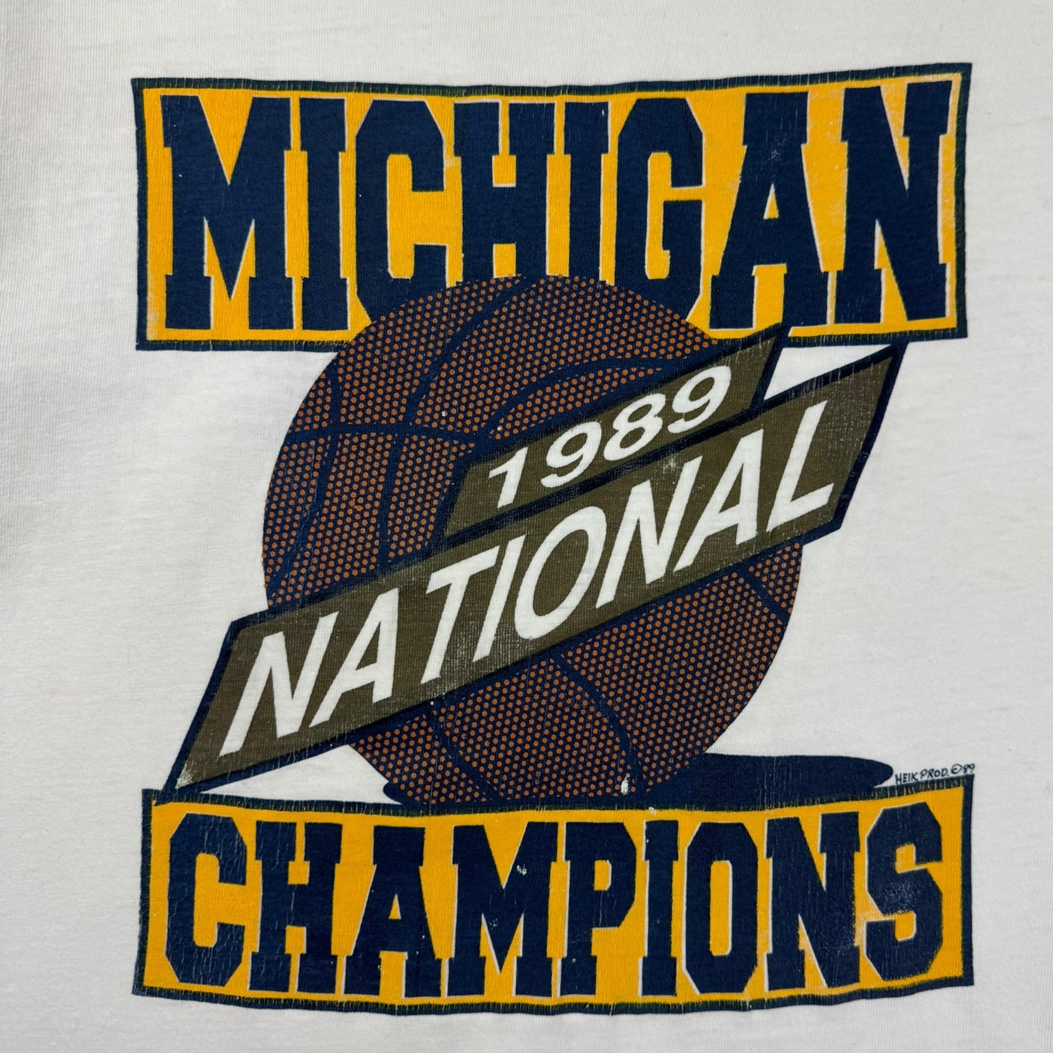 1989 Michigan National Champions T-Shirt