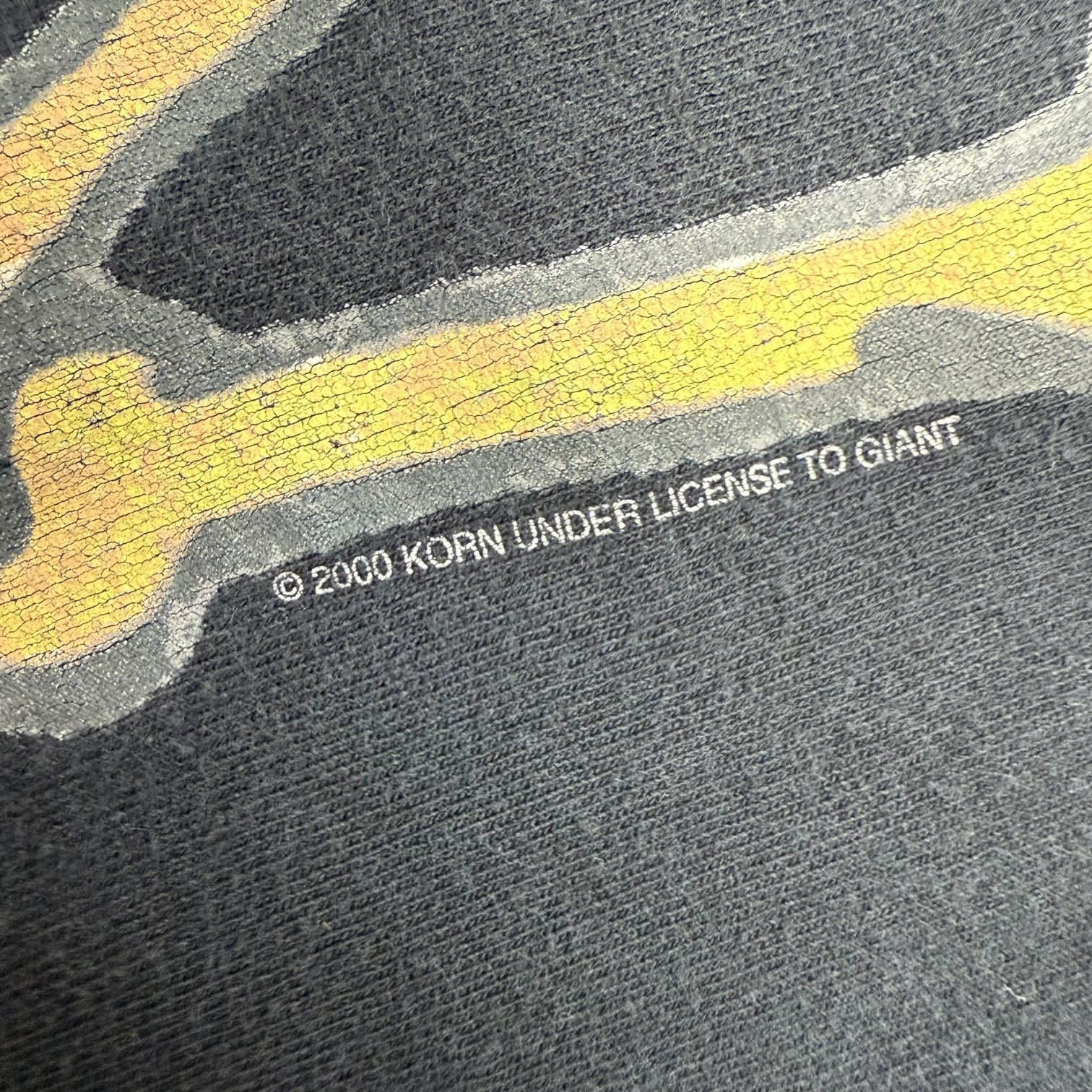 2000 Korn El Dia De Los Korn Tee Black