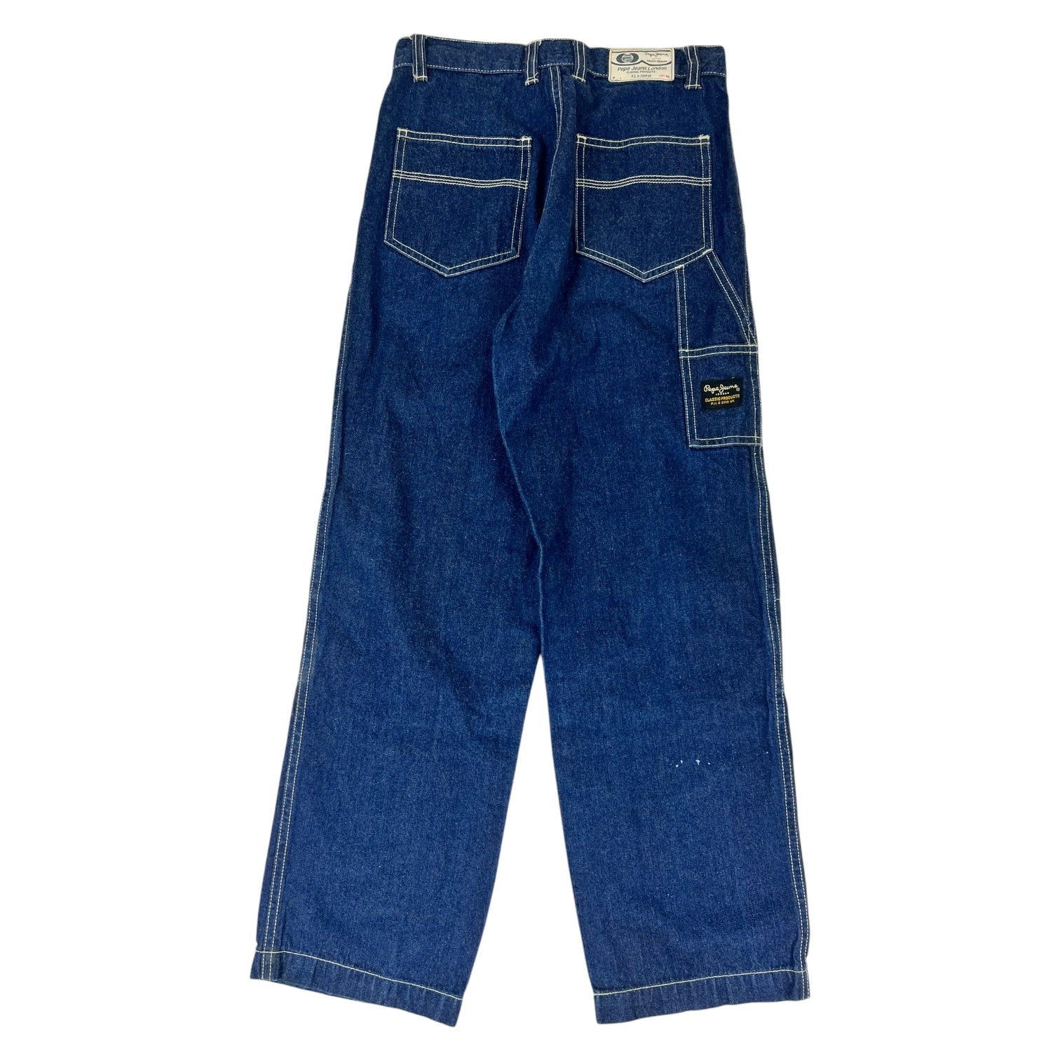 (W) Vintage Y2K Pepe Jeans Dark Wash Denim Pants
