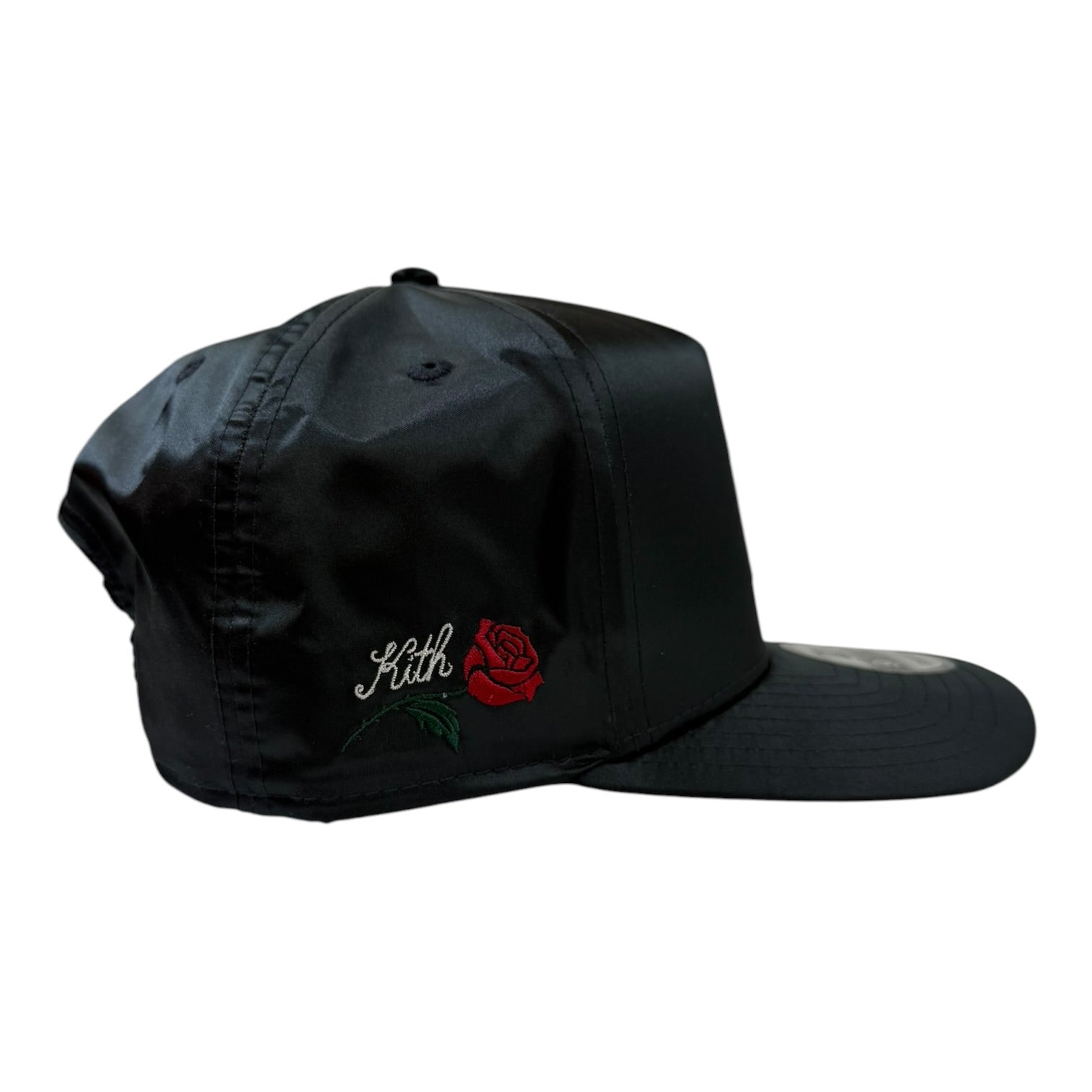 Kith & New Era for the New York Yankees Satin Hat Black