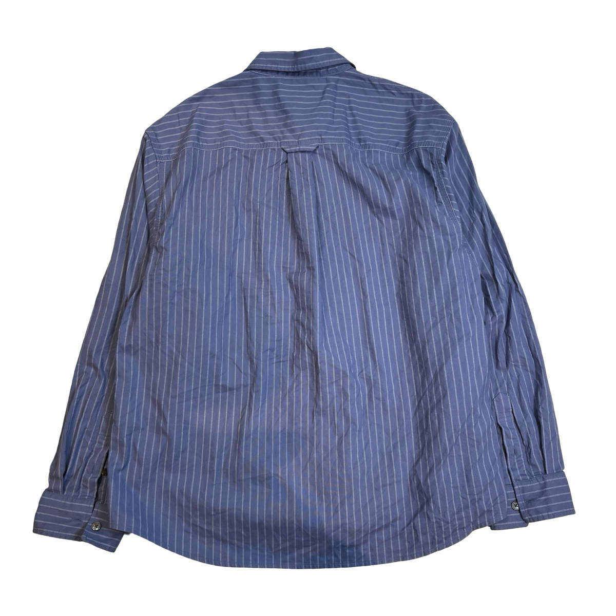 Stüssy Oxford Longsleeve Button Up Shirt Blue Stripe
