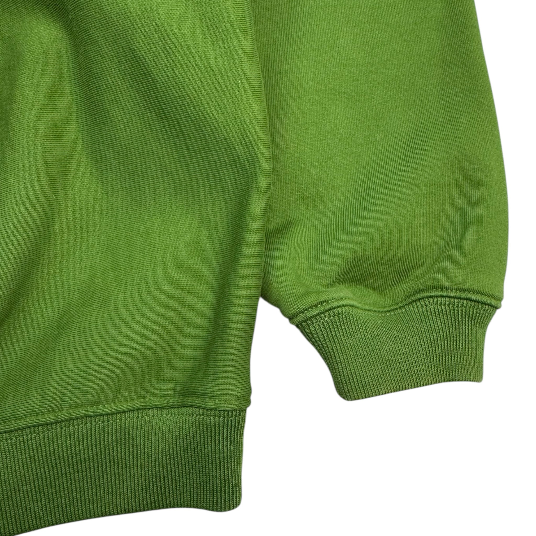 Stussy Embroidered Crewneck Green