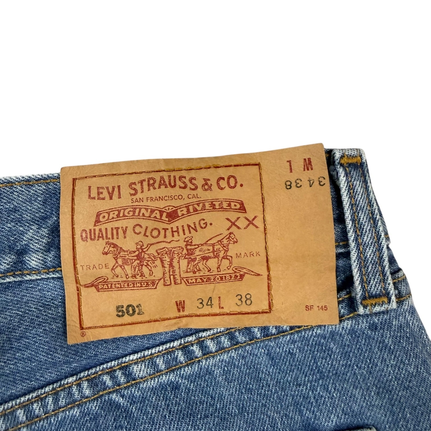 Vintage Levi’s 501 Denim Pants Regular Wash