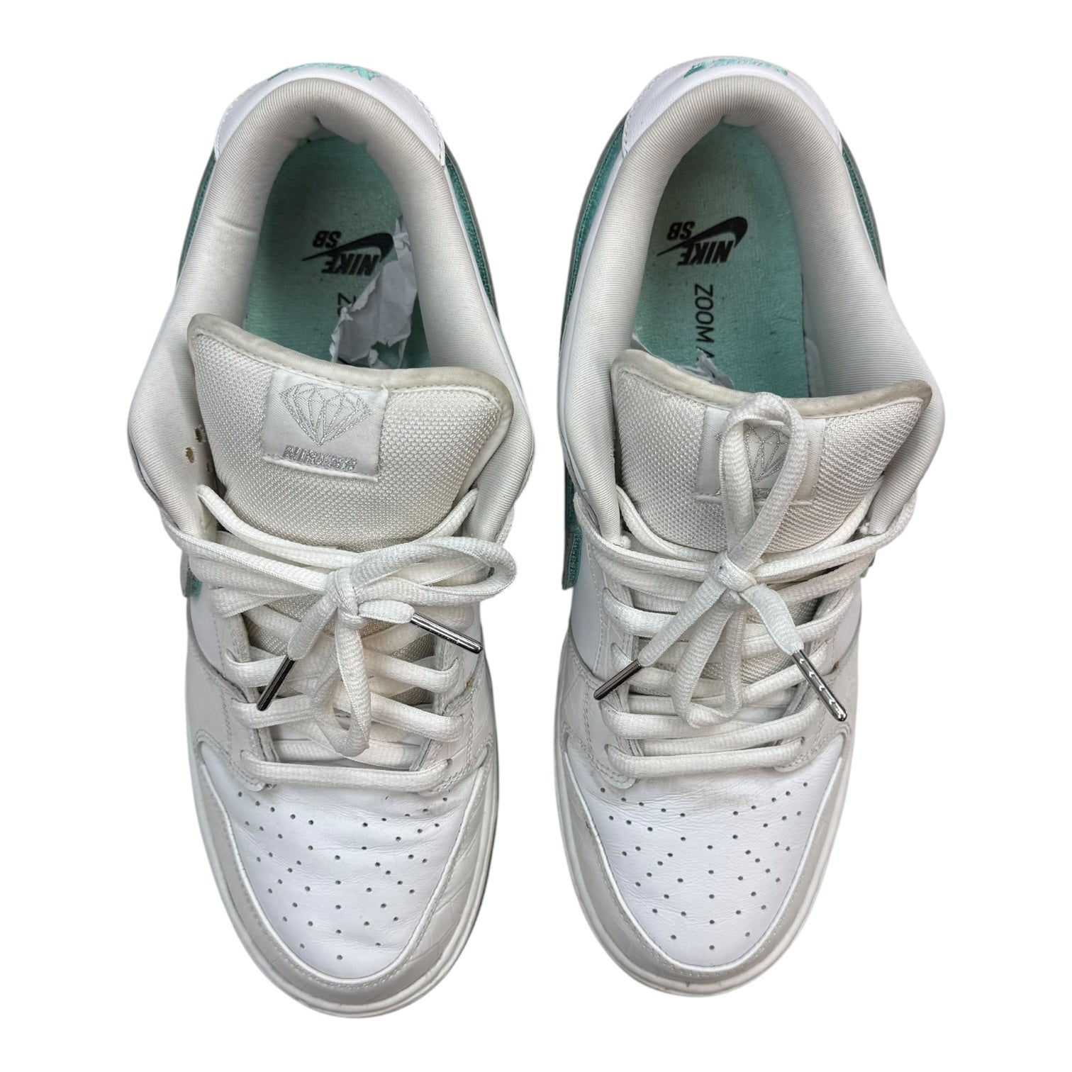 Nike SB Dunk Low Diamond Supply Co. White Diamond (Used)