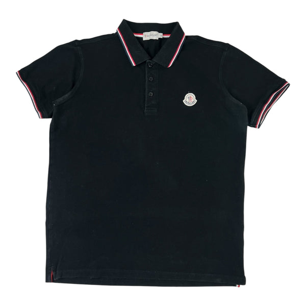 Moncler MAGLIA Polo Shirt Black