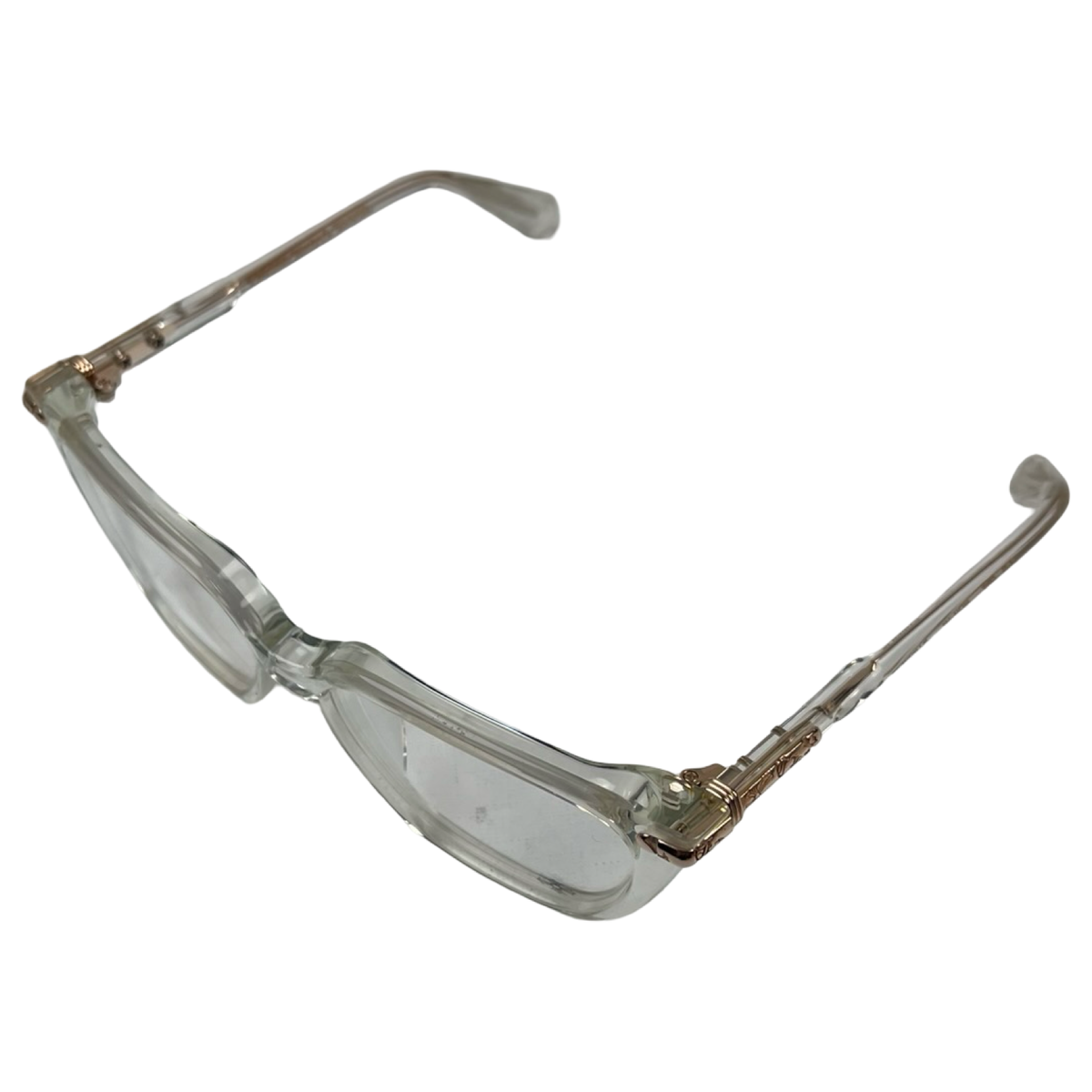 Chrome Hearts Crystal Lens Glasses