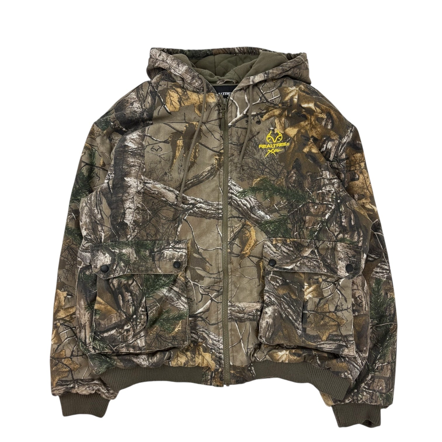 Vintage RealTree Hooded Jacket Camo