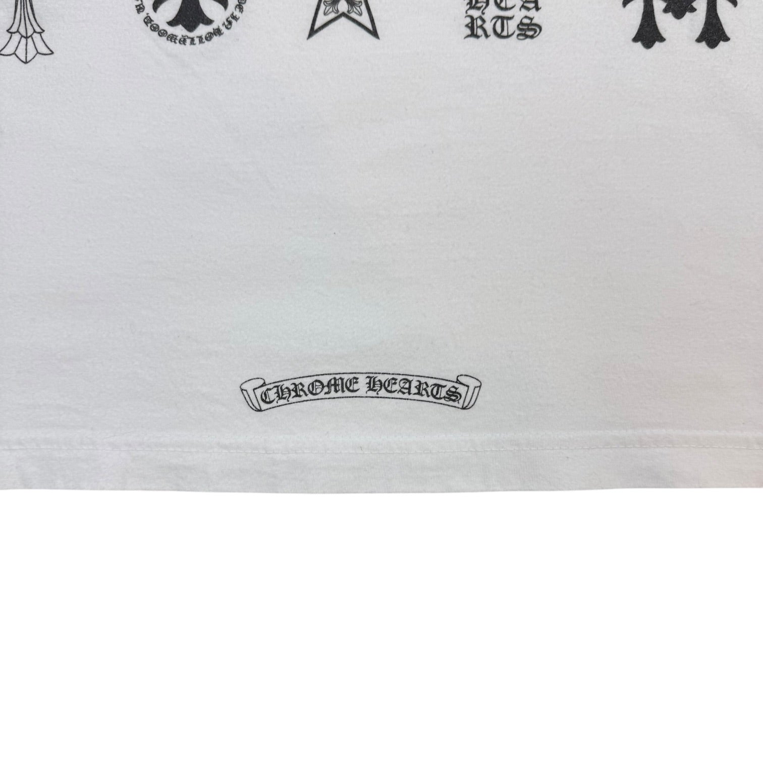 Chrome Hearts Multi Logo Tee White